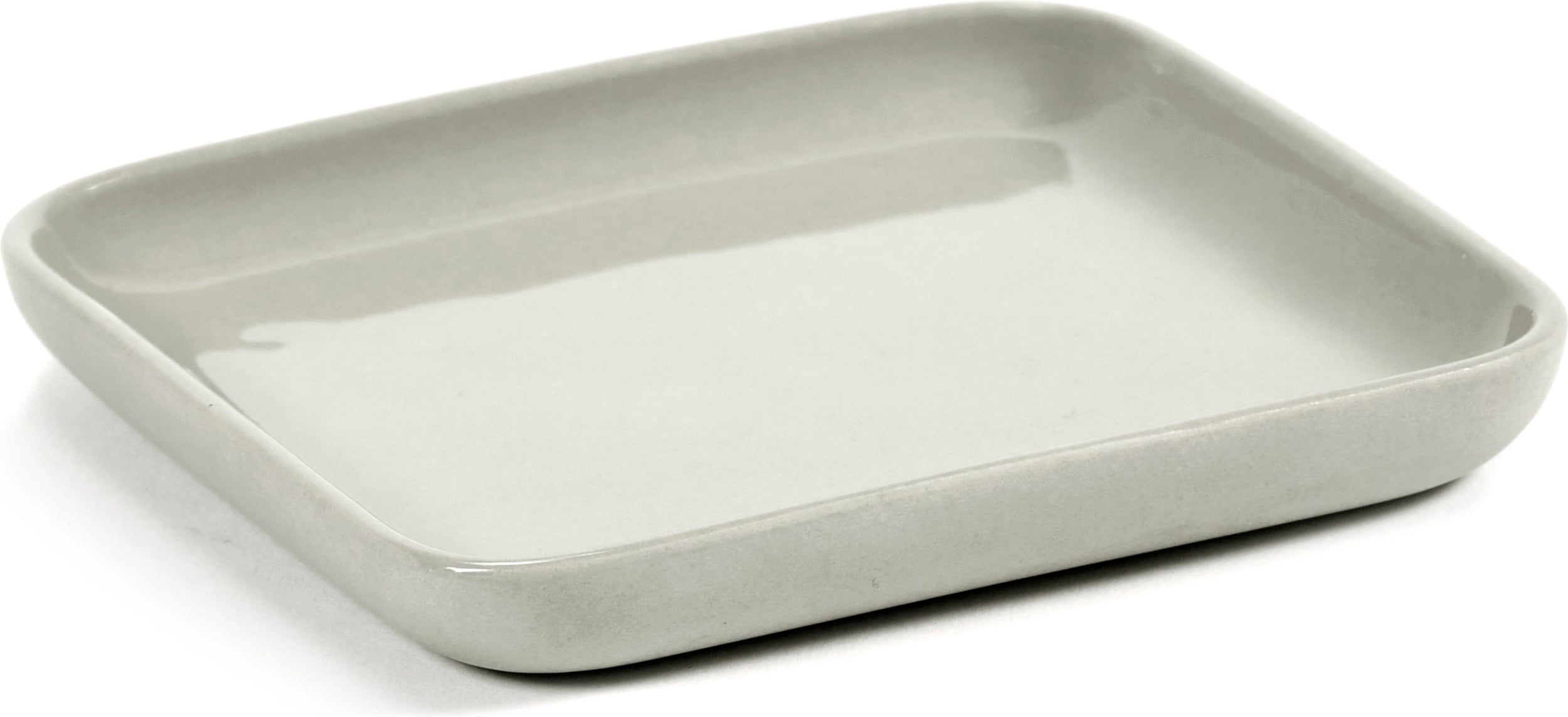 Taca łazienkowa Cose kwadratowa 9 8 cm beżowa