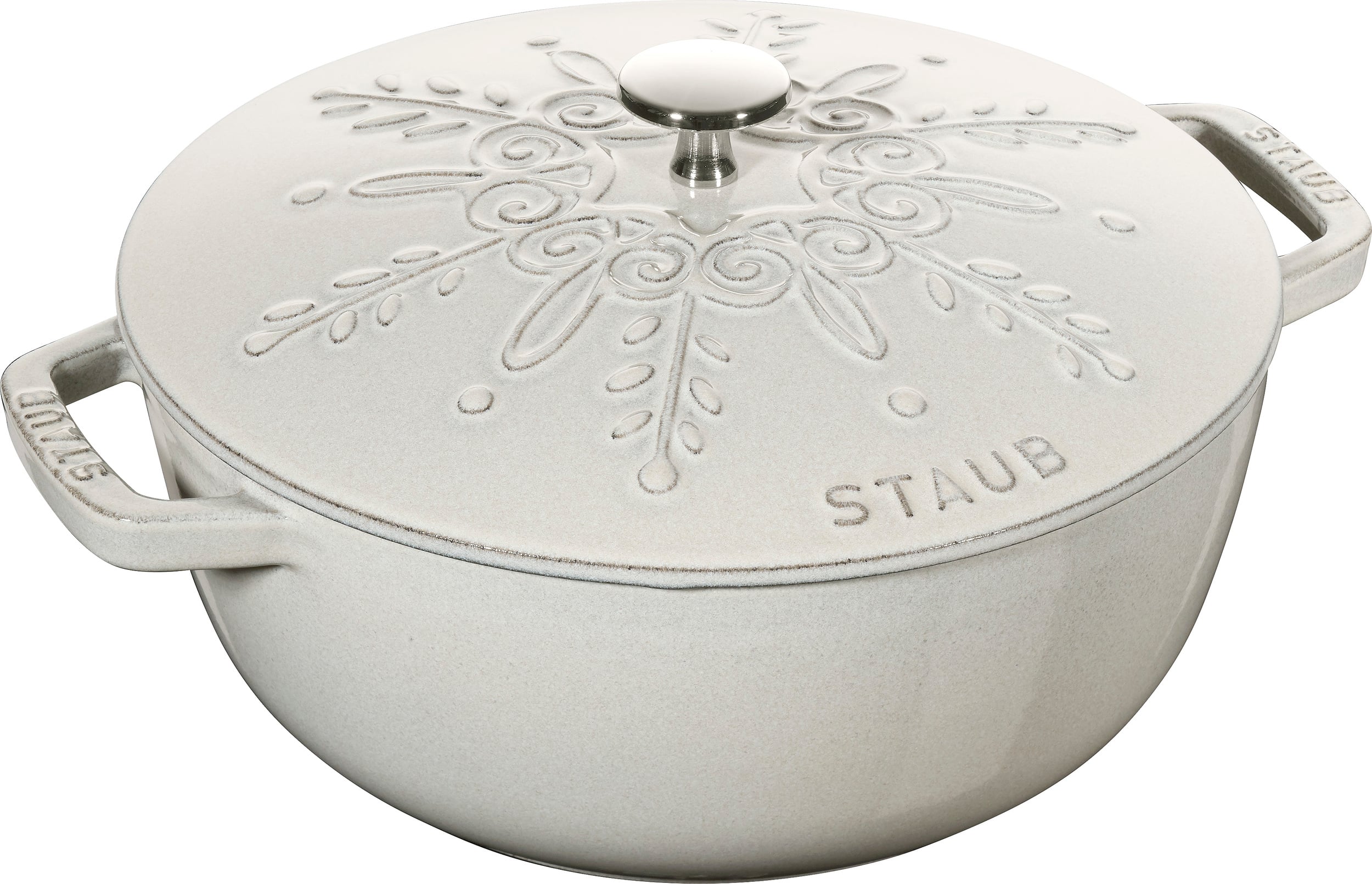 Garnek Special Cocotte płatek śniegu 3 6 l biała trufla