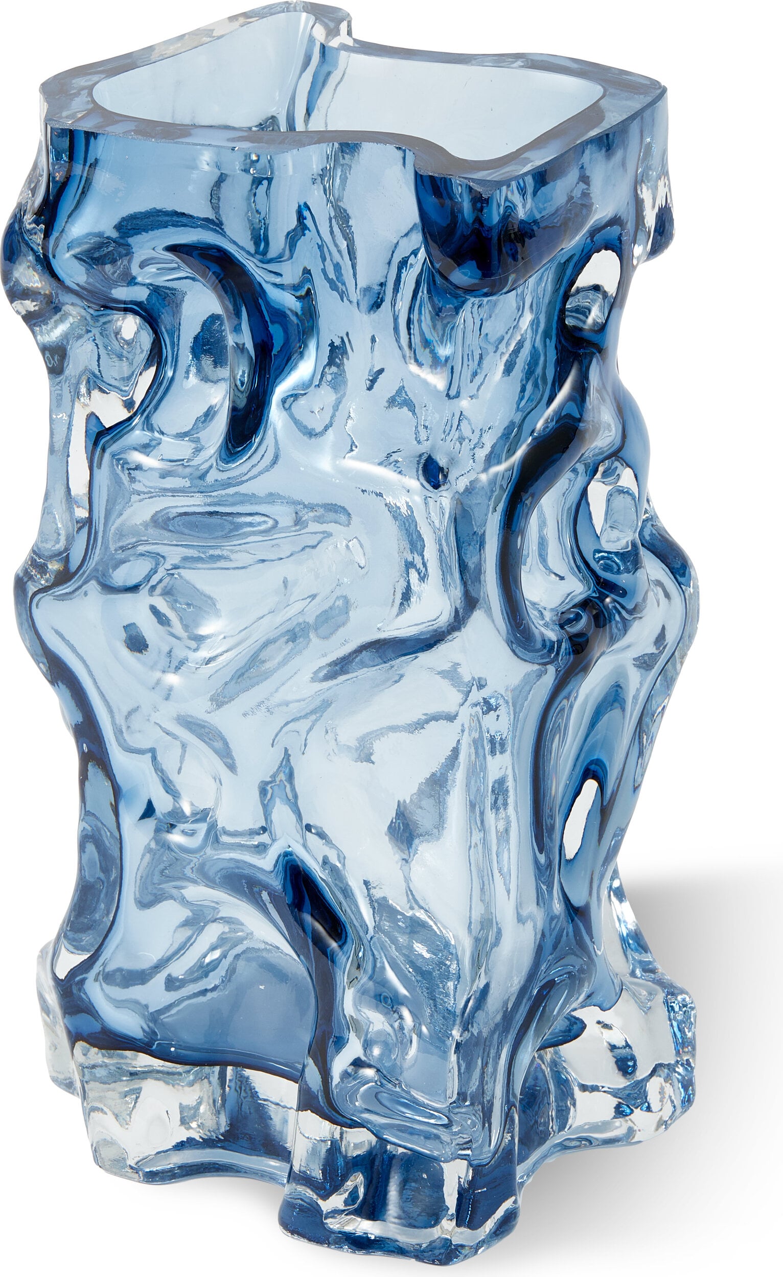 Wazon Ice niebieski