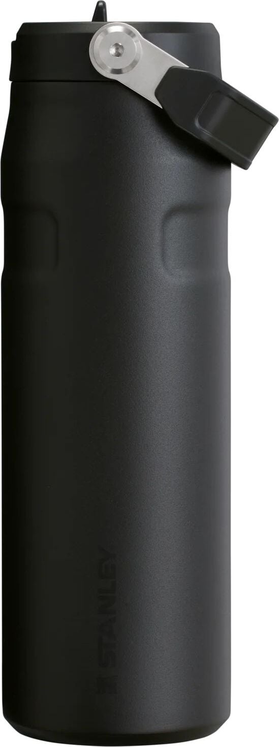 Butelka termiczna ze słomką IceFlow 700 ml czarna