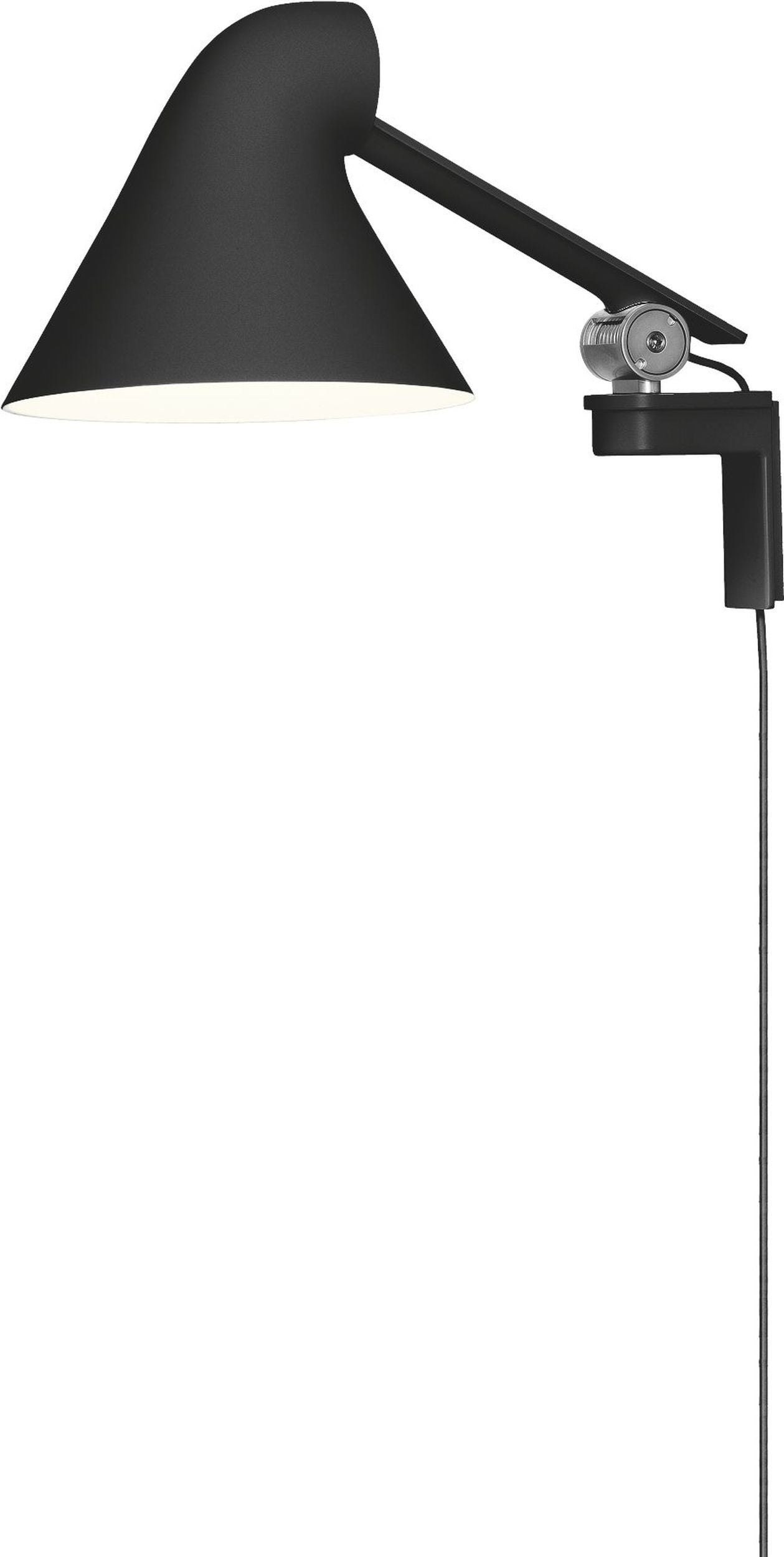 Kinkiet NJP LED 2700 K czarny
