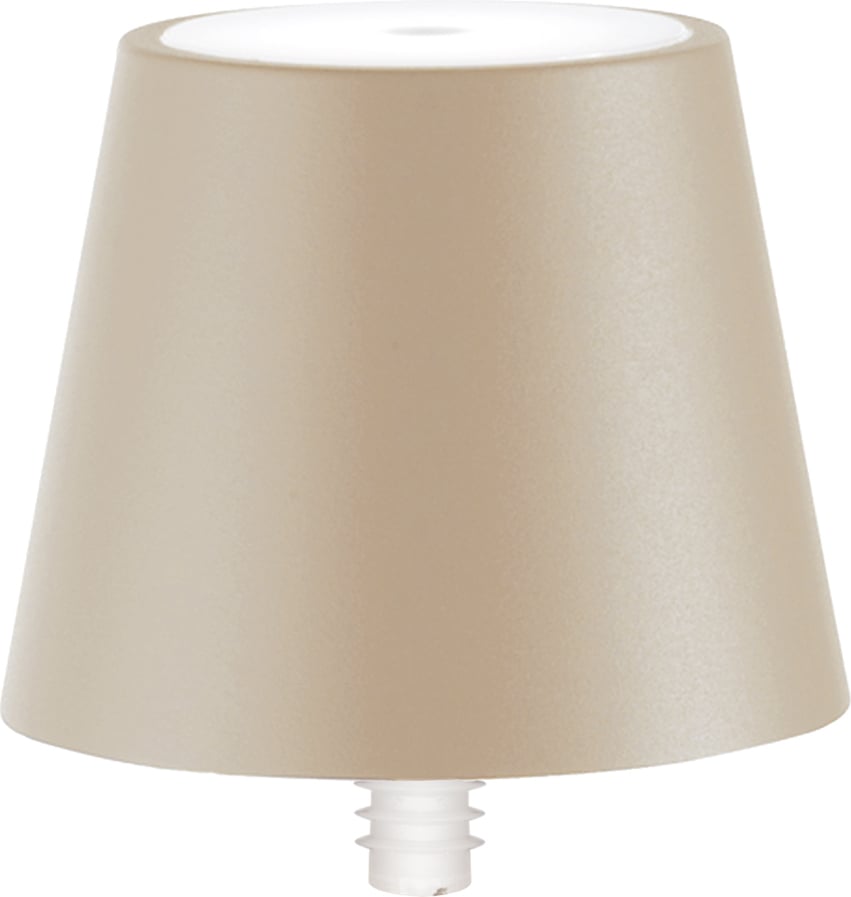 Lampa bezprzewodowa Poldina Stopper beżowa