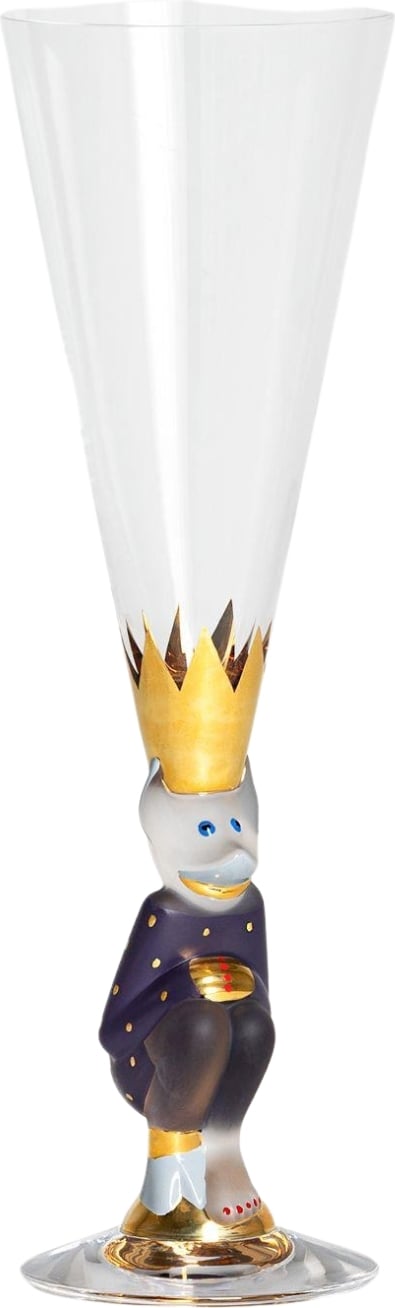 Kieliszek do szampana The Sparkling Devil 190 ml fioletowy