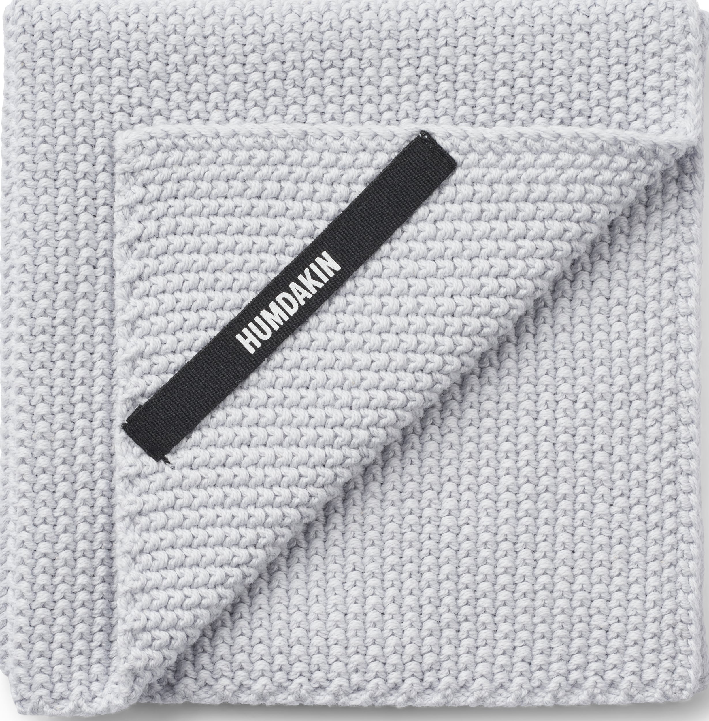 Ściereczka do naczyń Humdakin Knitted 28 x 28 cm jasnoniebieska
