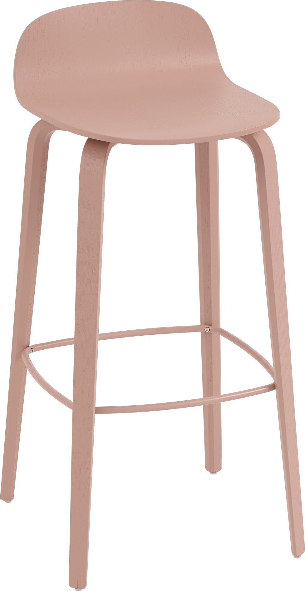Stołek barowy Visu 75 cm różany