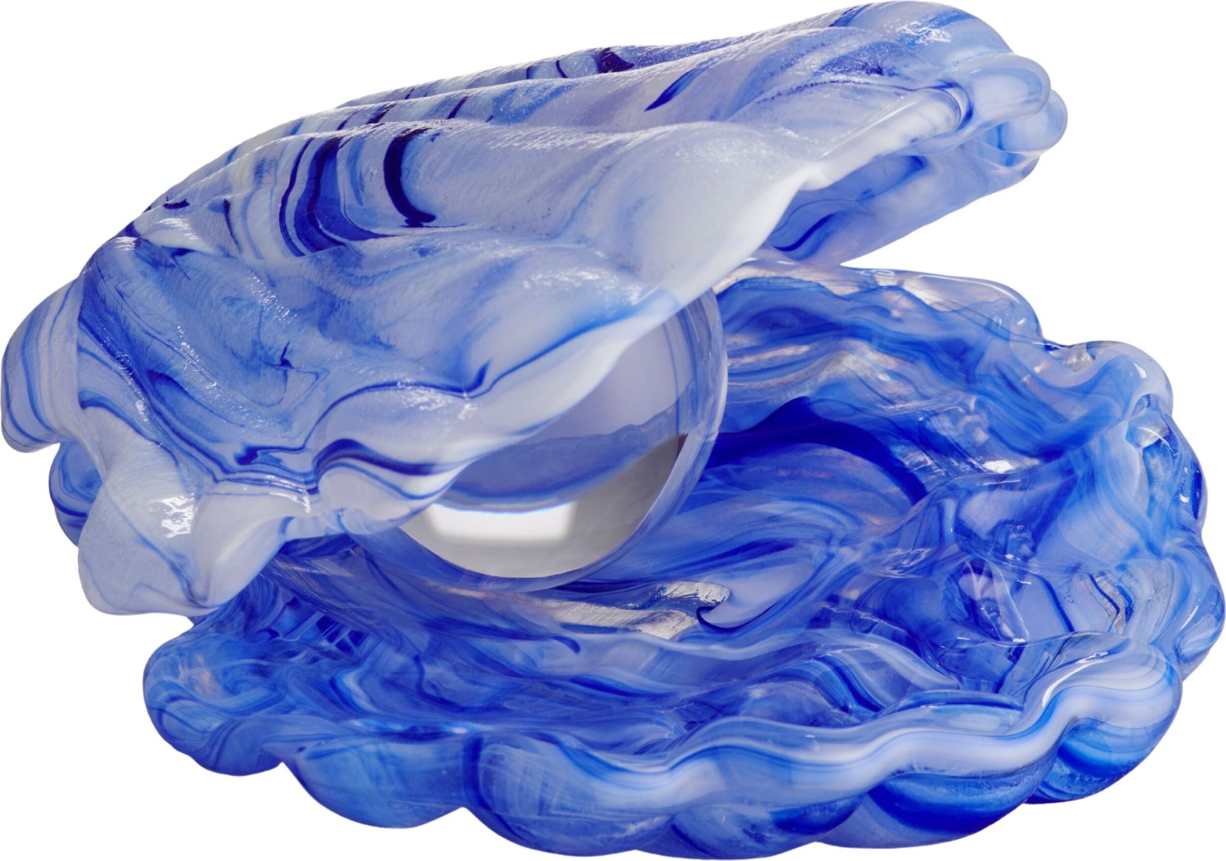 Rzeźba Mother of Pearl niebieska