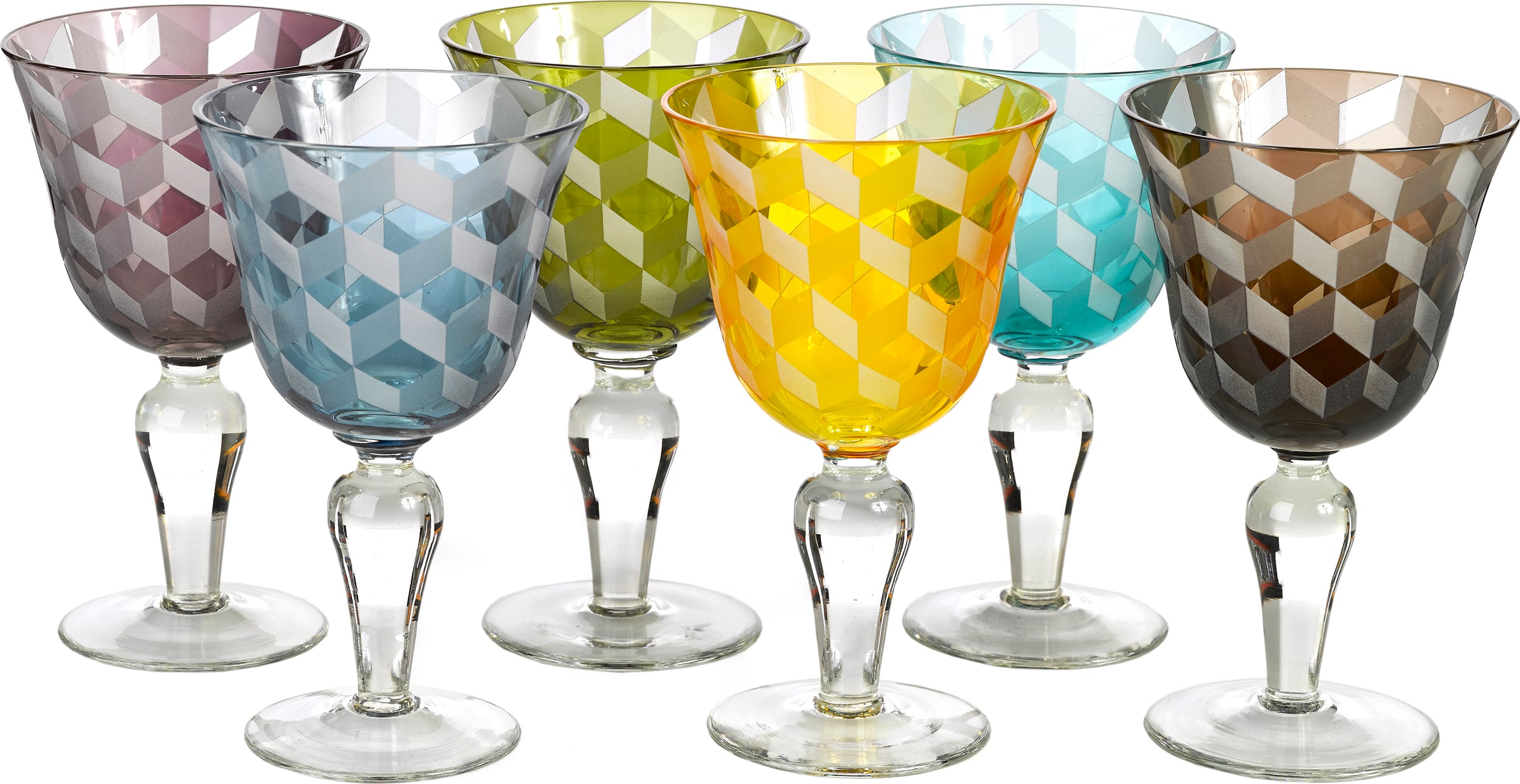Kieliszki do wina Blocks 250 ml 6 szt.