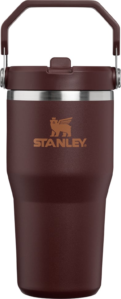 Kubek termiczny z uchwytem i słomką IceFlow Coffee 590 ml