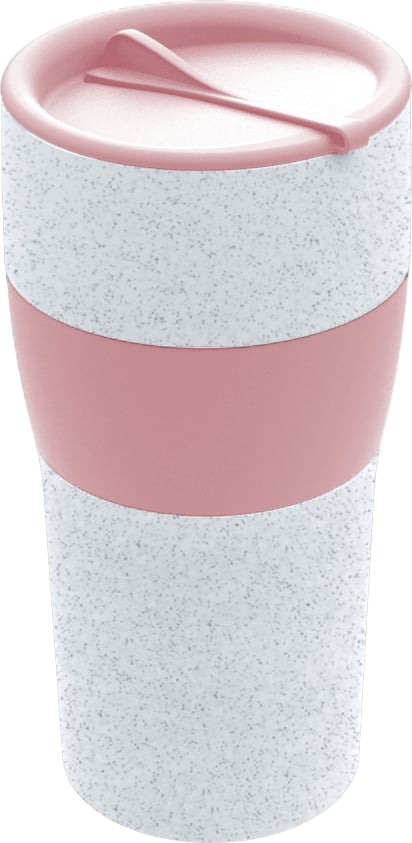 Kubek termiczny Aroma To Go Organic XL różowy