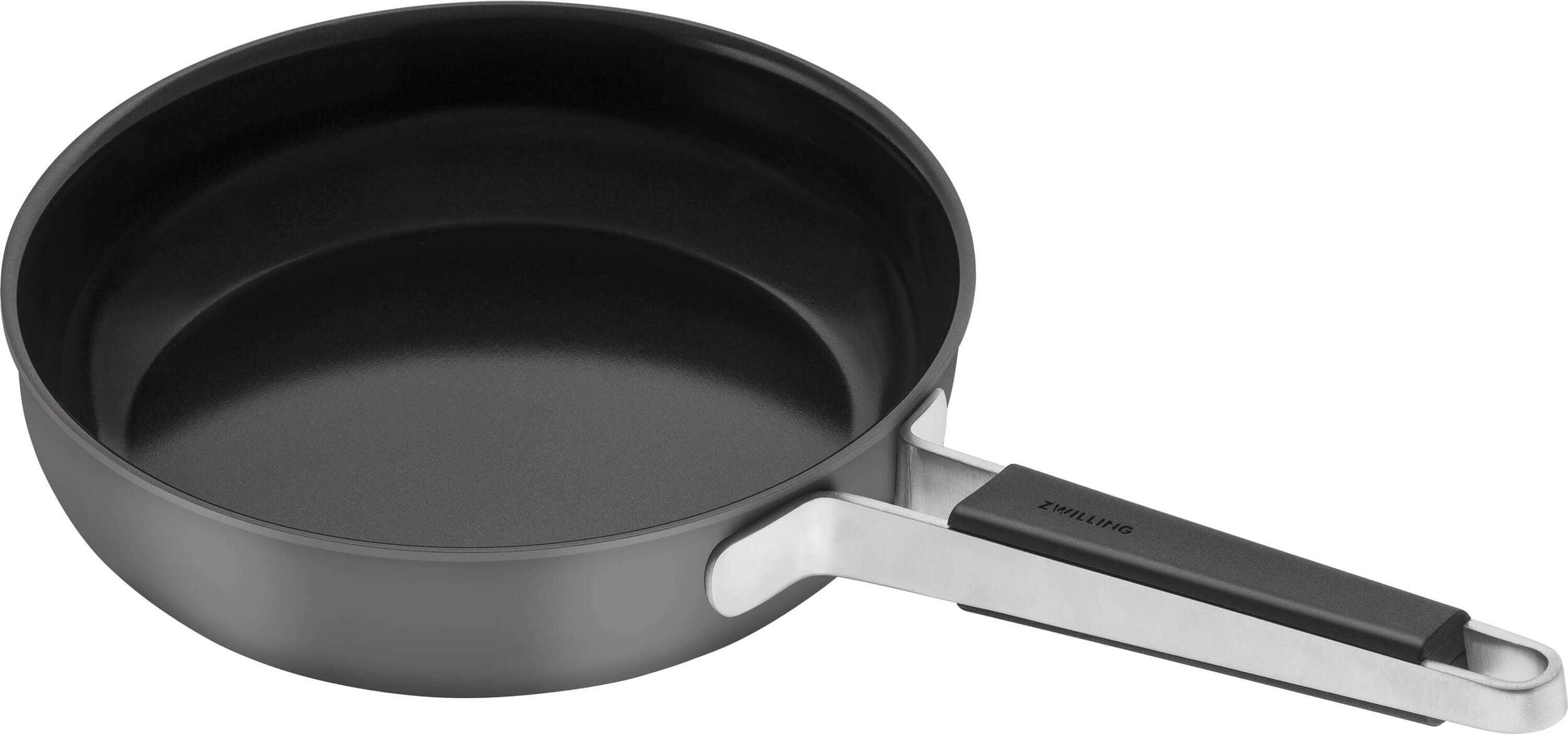 Patelnia płytka Pure 24 cm szara