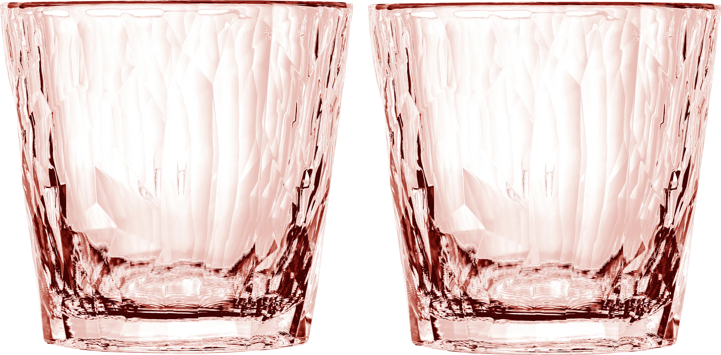 Szklanki Club No. 22 250 ml różowy kwarc 2 szt.