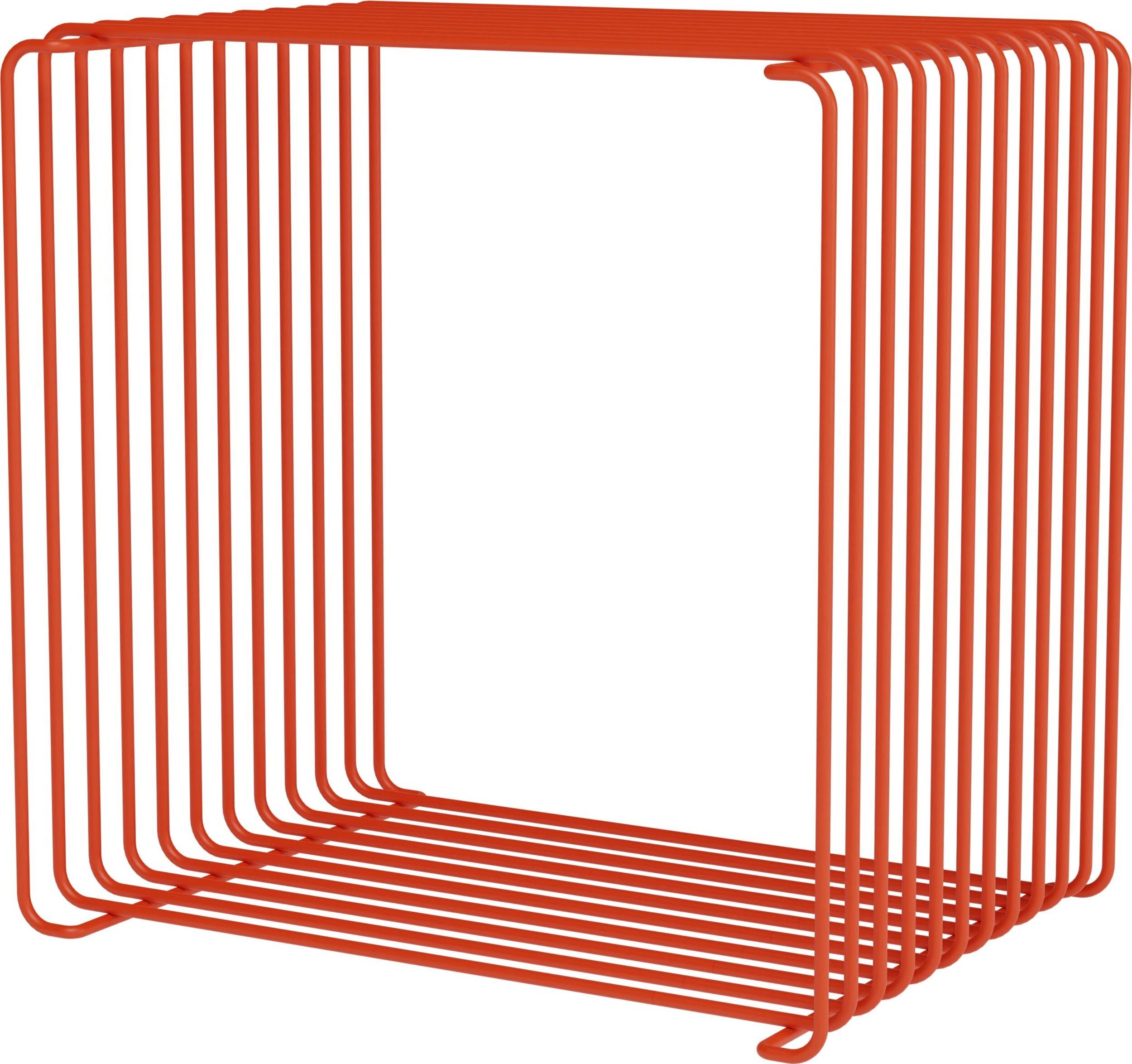System modułowy Panton Wire 34 8 x 25 7 x 34 8 cm czerwony