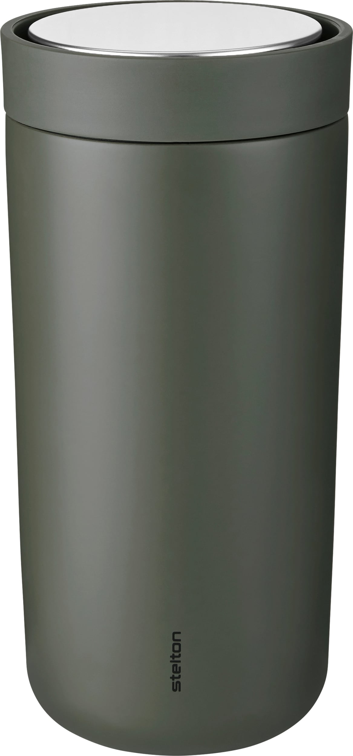 Kubek termiczny To-Go Click 400 ml ciemnozielony z podwójnej stali