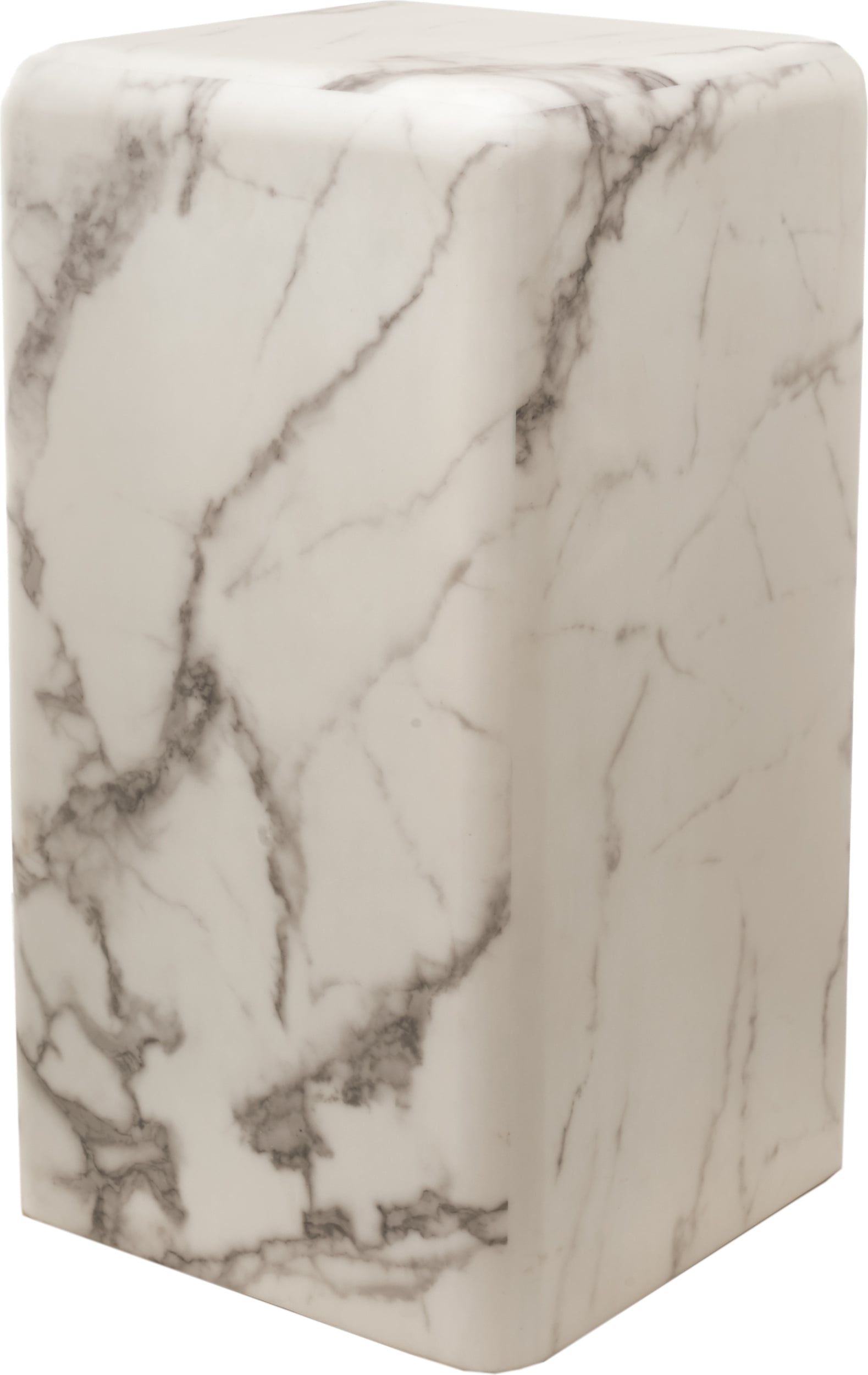 Stolik boczny Marble Look 61 cm
