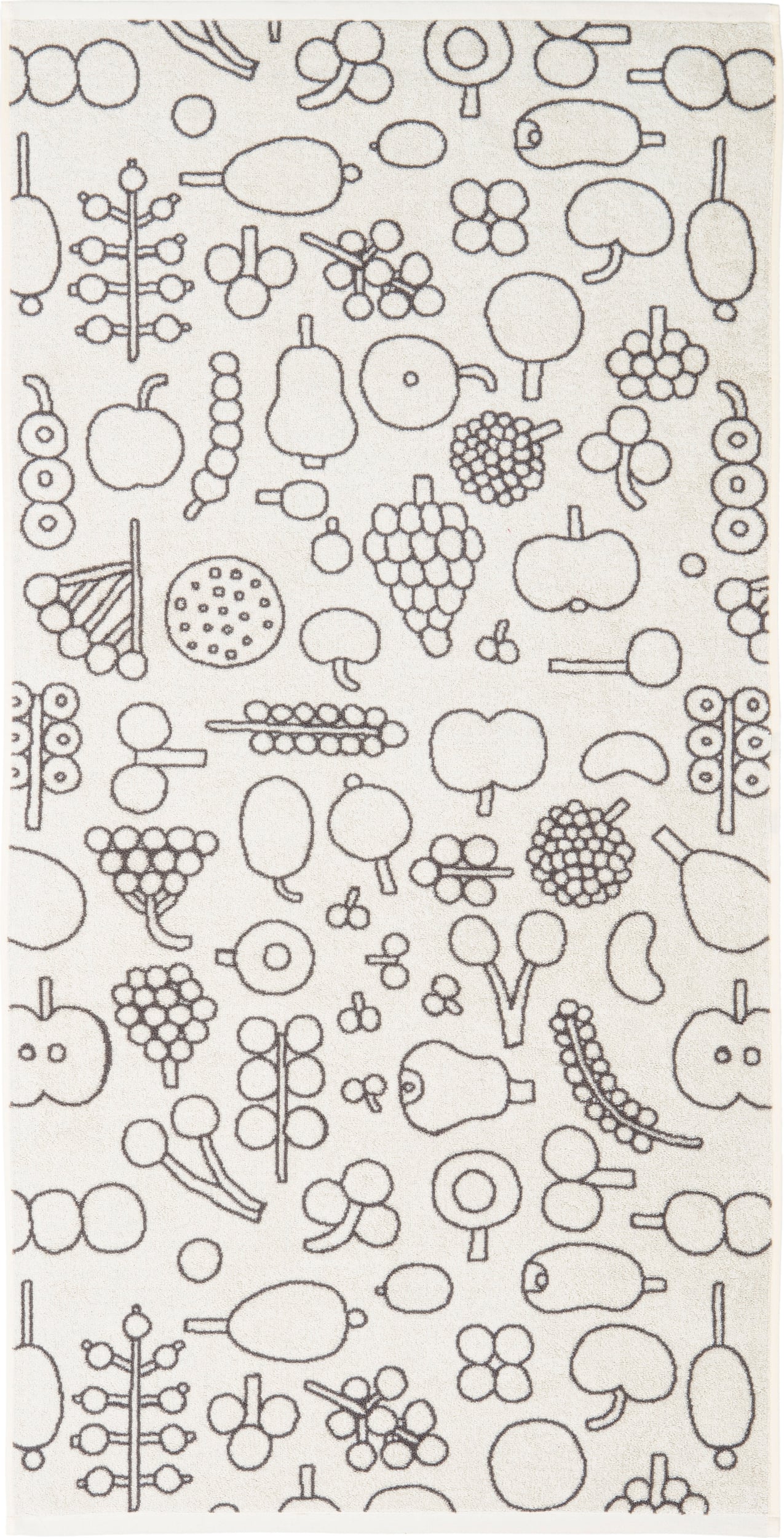 Ręcznik kąpielowy Oiva Toikka Frutta 70 x 140 cm szary