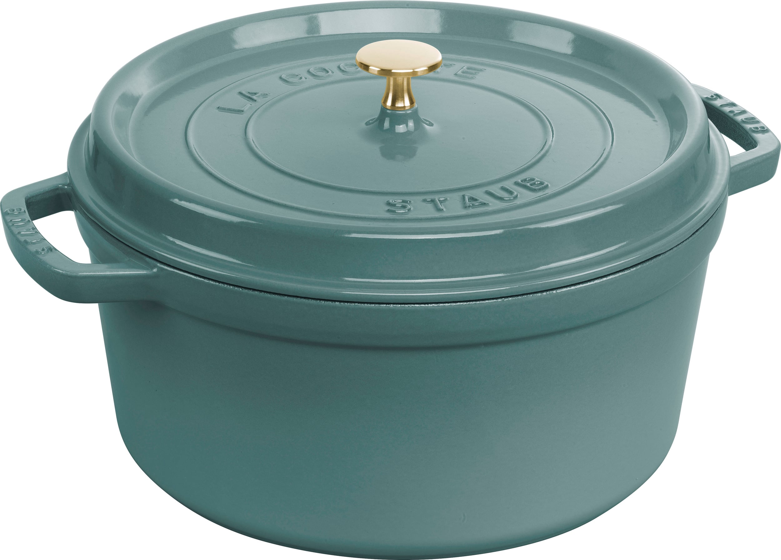 Garnek La Cocotte 6 7 l zieleń eukaliptusowa żeliwny