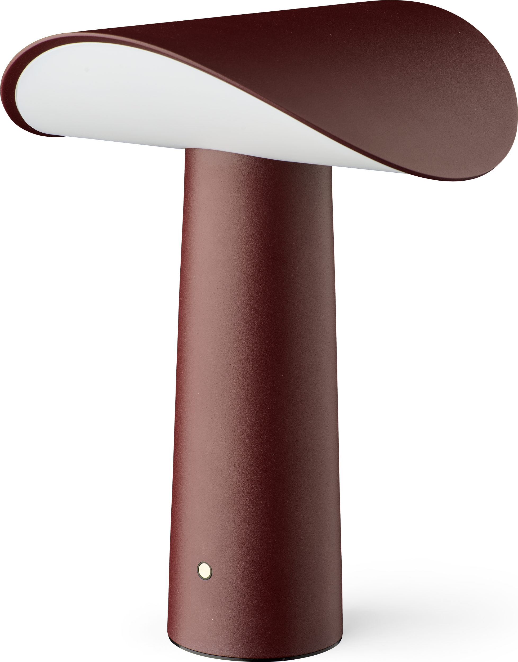 Lampa stołowa bezprzewodowa Lium burgundowa