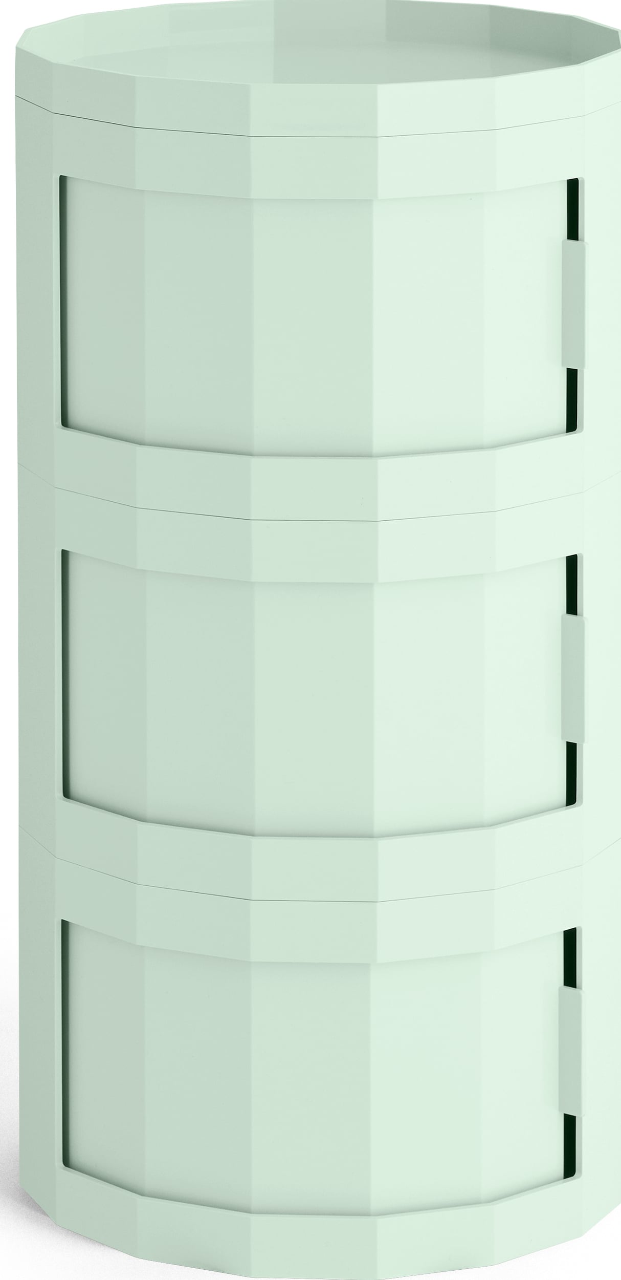 Szafka trzydrzwiowa Facet 71 cm miętowa