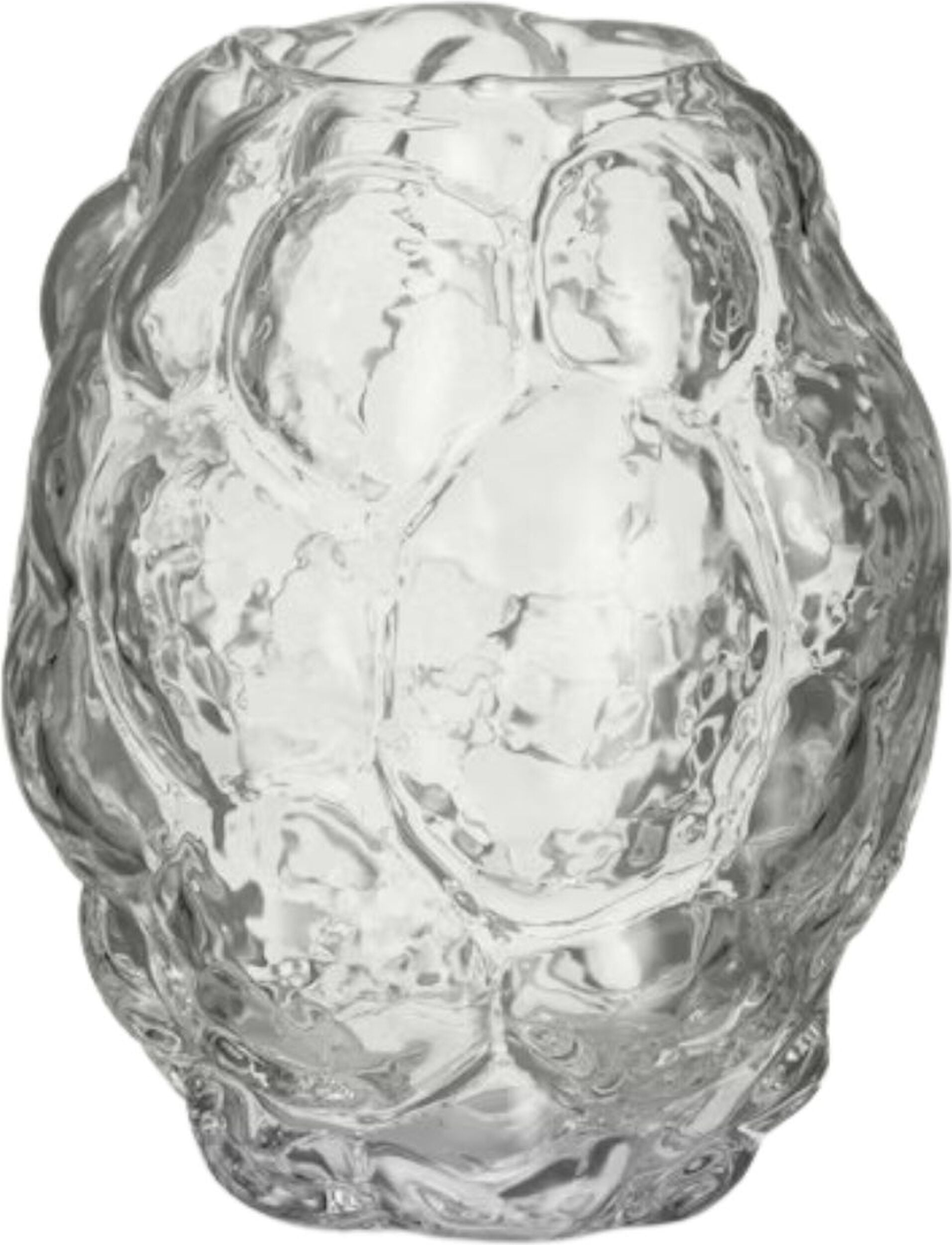 Mini wazon Moss 11 5 cm transparentny
