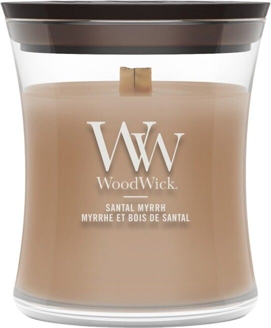 Świeca WoodWick Core Santal Myrrh mała