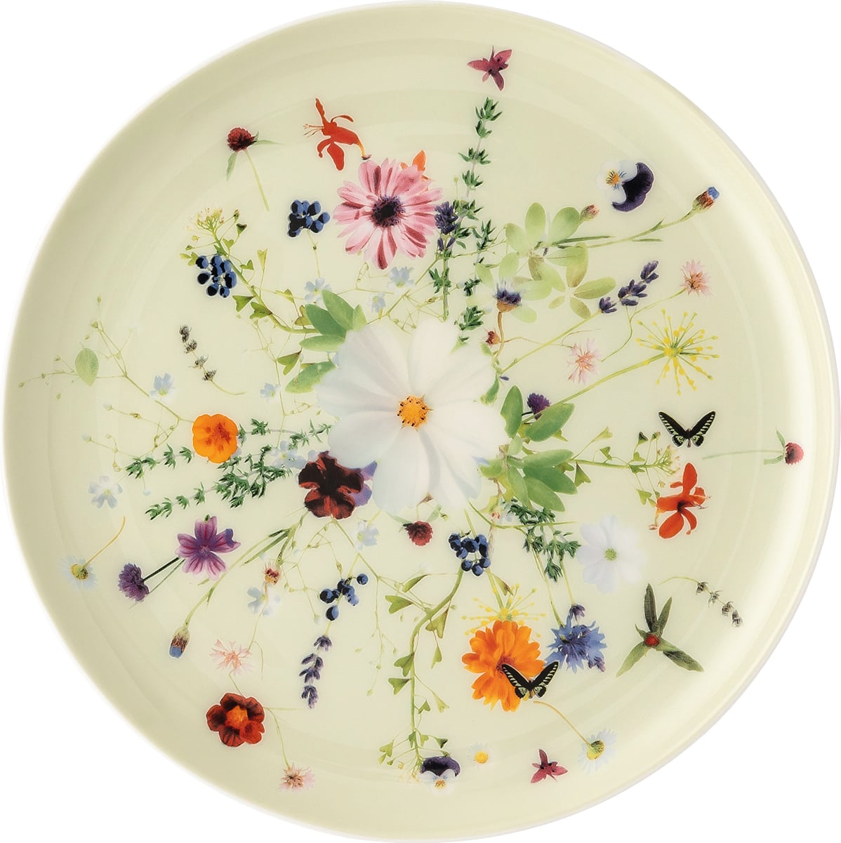 Talerz deserowy Brillance Wiosenny Ogród 18 cm