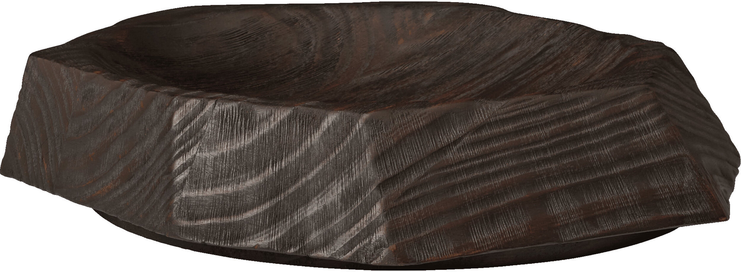 Patera Koh 35 cm ciemnobrązowa