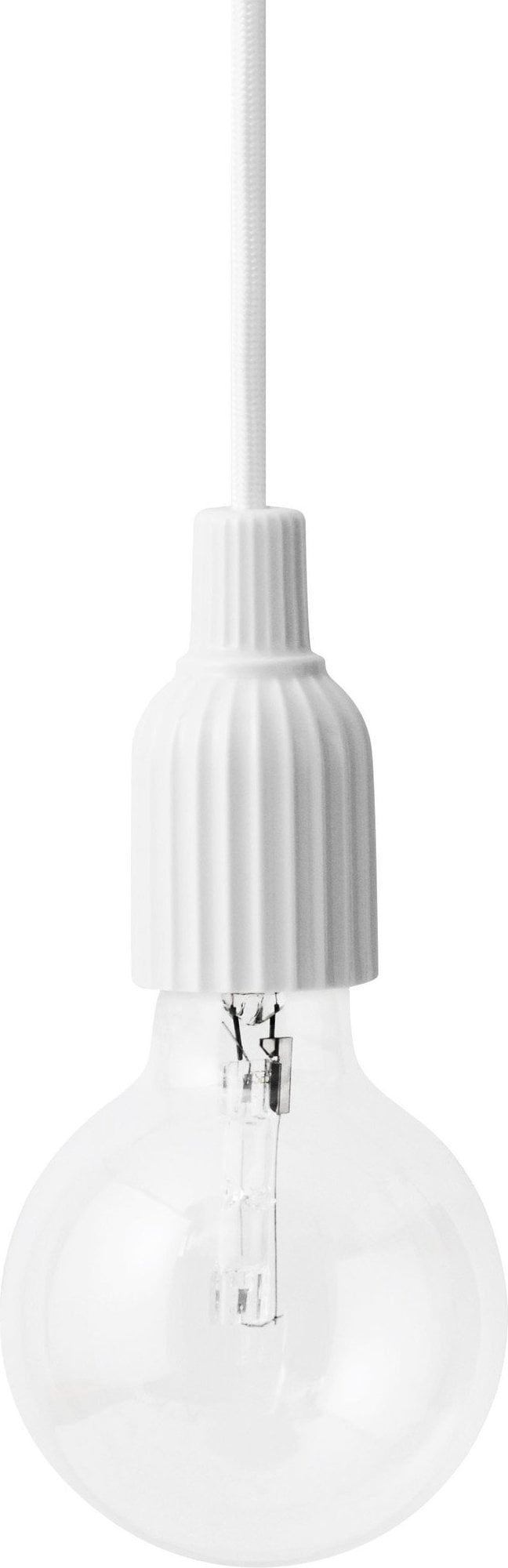 Lampa wisząca LP Fitting 230V biała