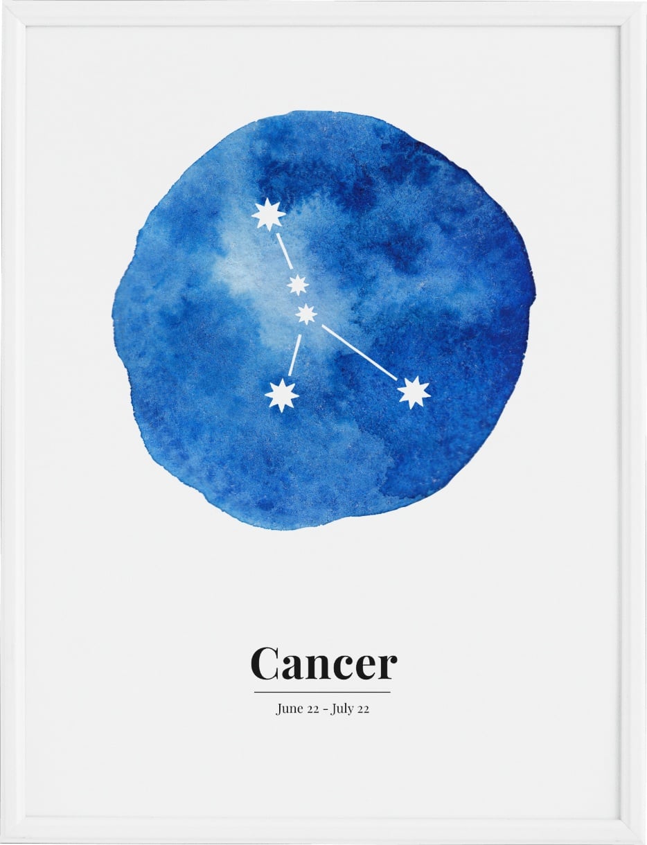 Plakat Cancer 40 x 50 cm