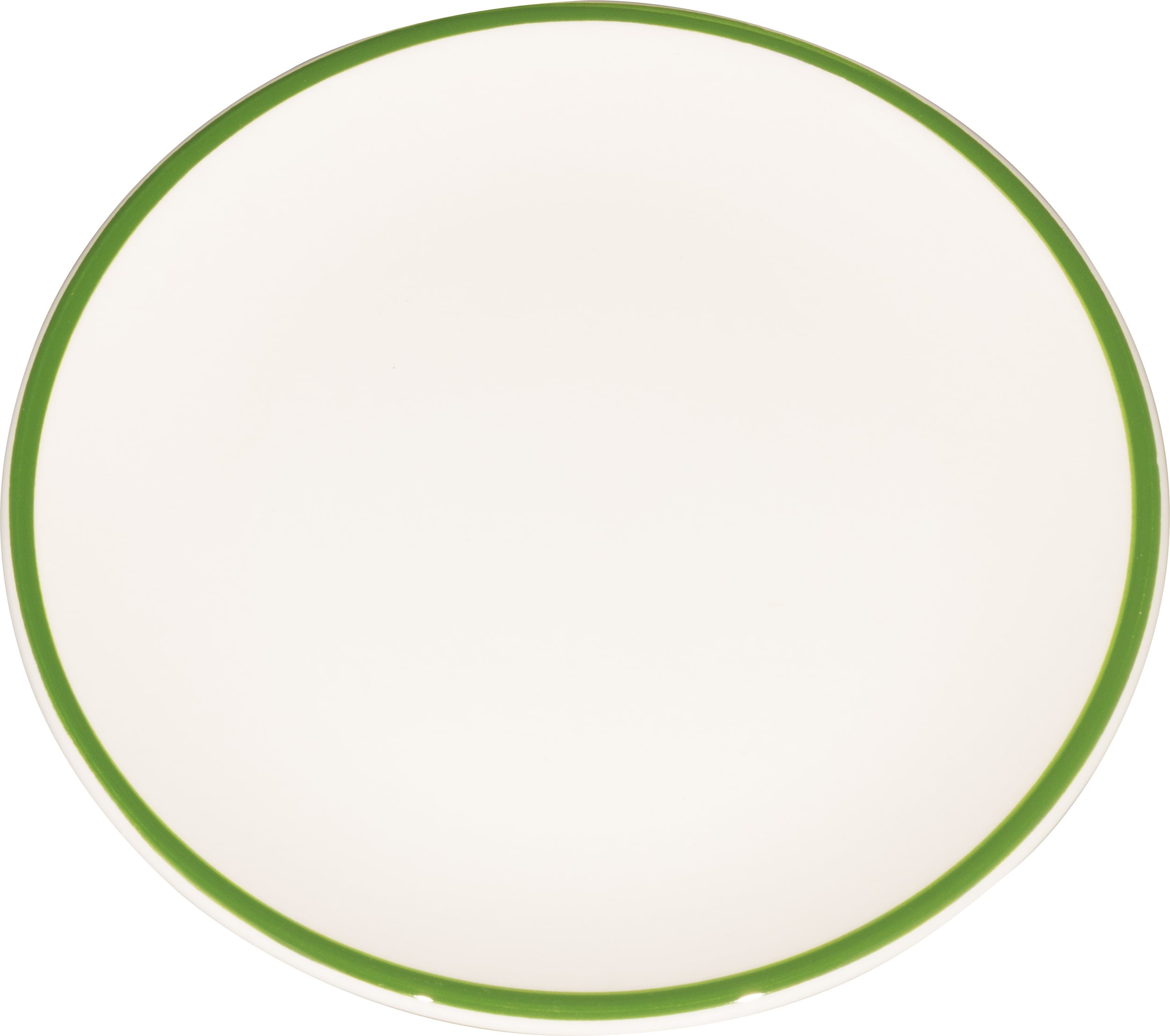 Talerz śniadaniowy Lido Rim 21 cm zielony