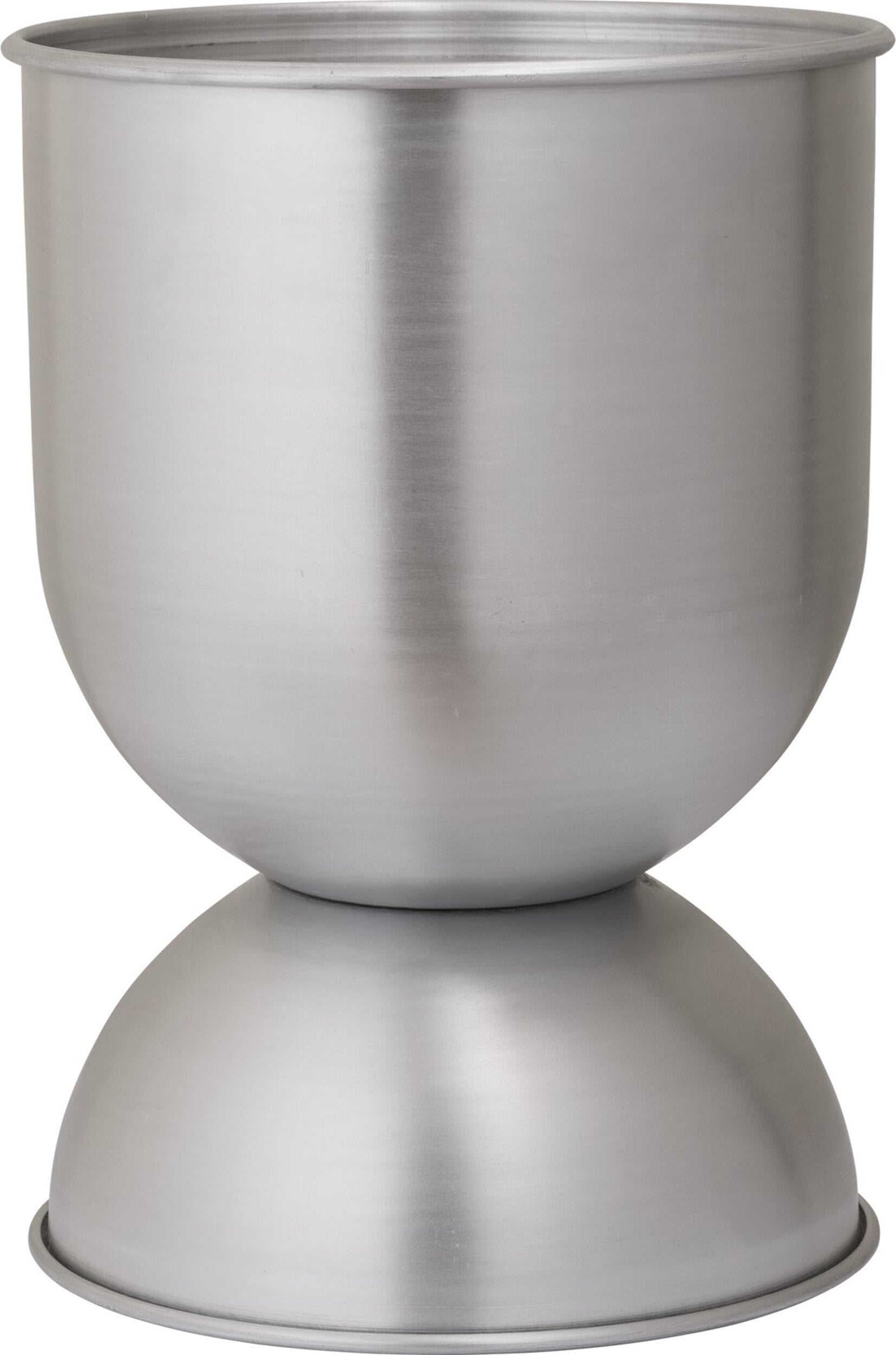 Osłonka na doniczkę Hourglass S aluminiowa