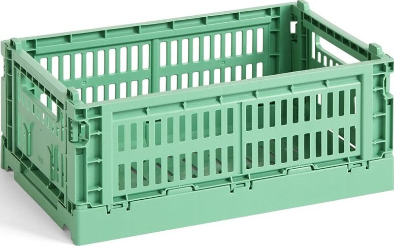 Kosz do przechowywania Hay Colour Crate S ciemnomiętowy