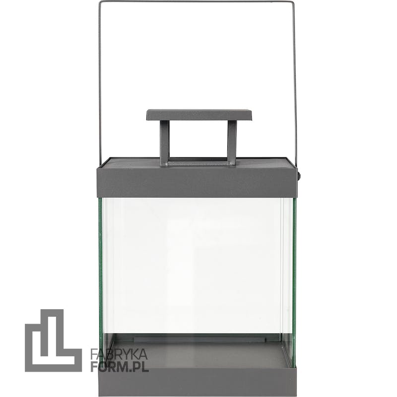 Latarnia Finca 30,5 cm steel gray