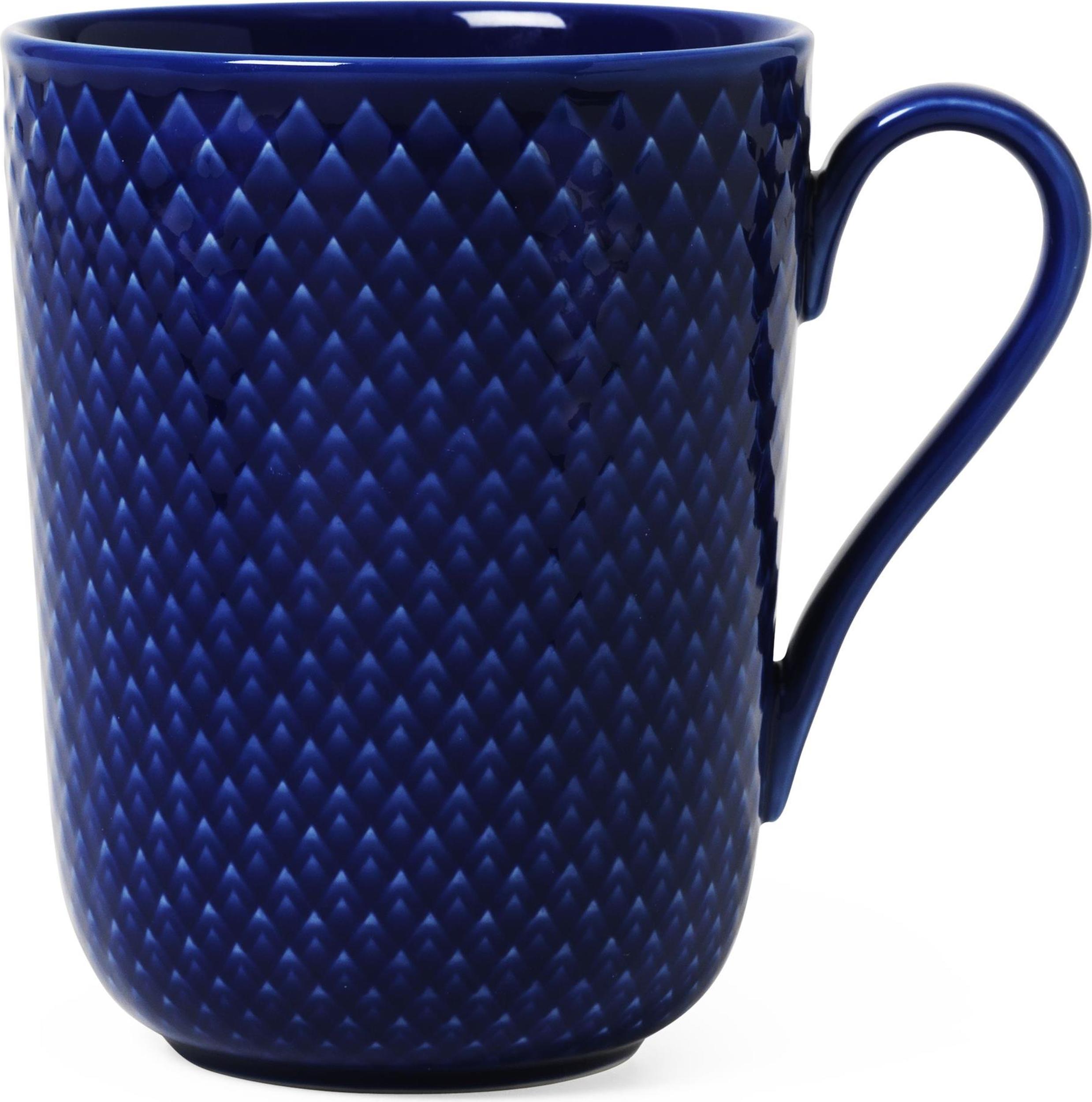 Kubek Rhombe 330 ml granatowy