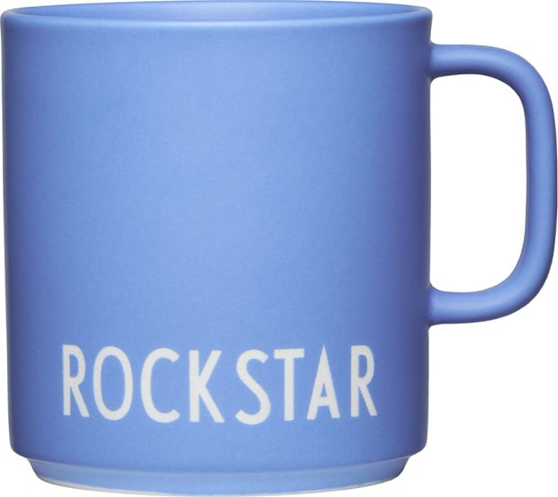 Kubek z uchem Favourite Rockstar niebieski