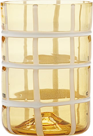 Szklanka Twiddle 350 ml bursztynowa