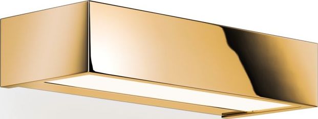 Lampa ścienna Box LED 2700K 25 cm złota