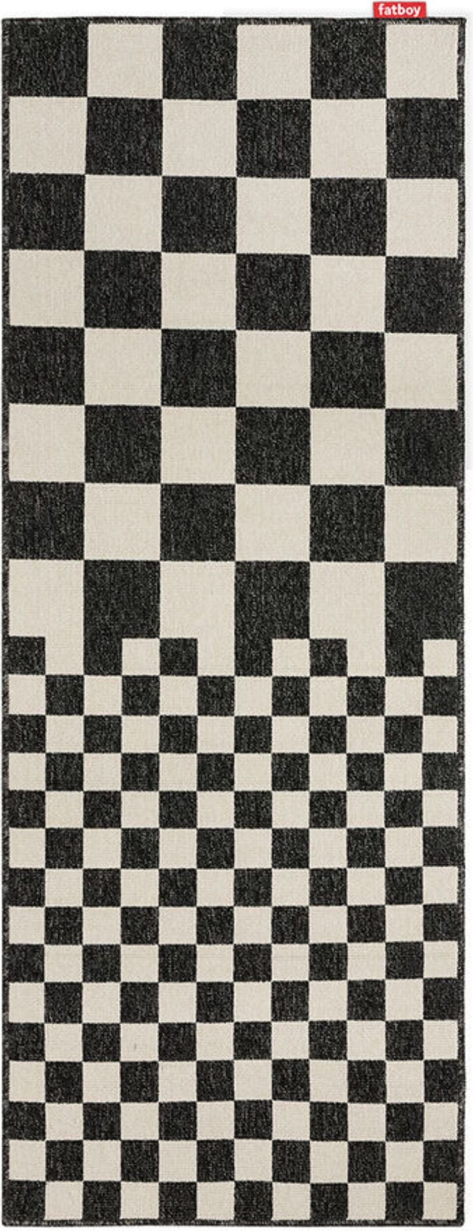 Dywan Catwalk Square Affair 80 x 200 cm antracytowo-beżowy