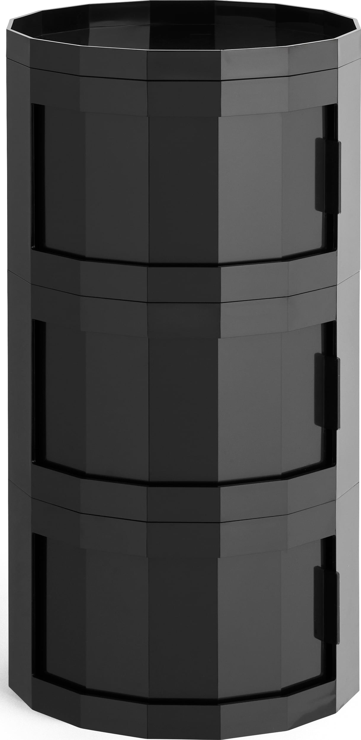 Szafka trzydrzwiowa Facet 71 cm antracytowa