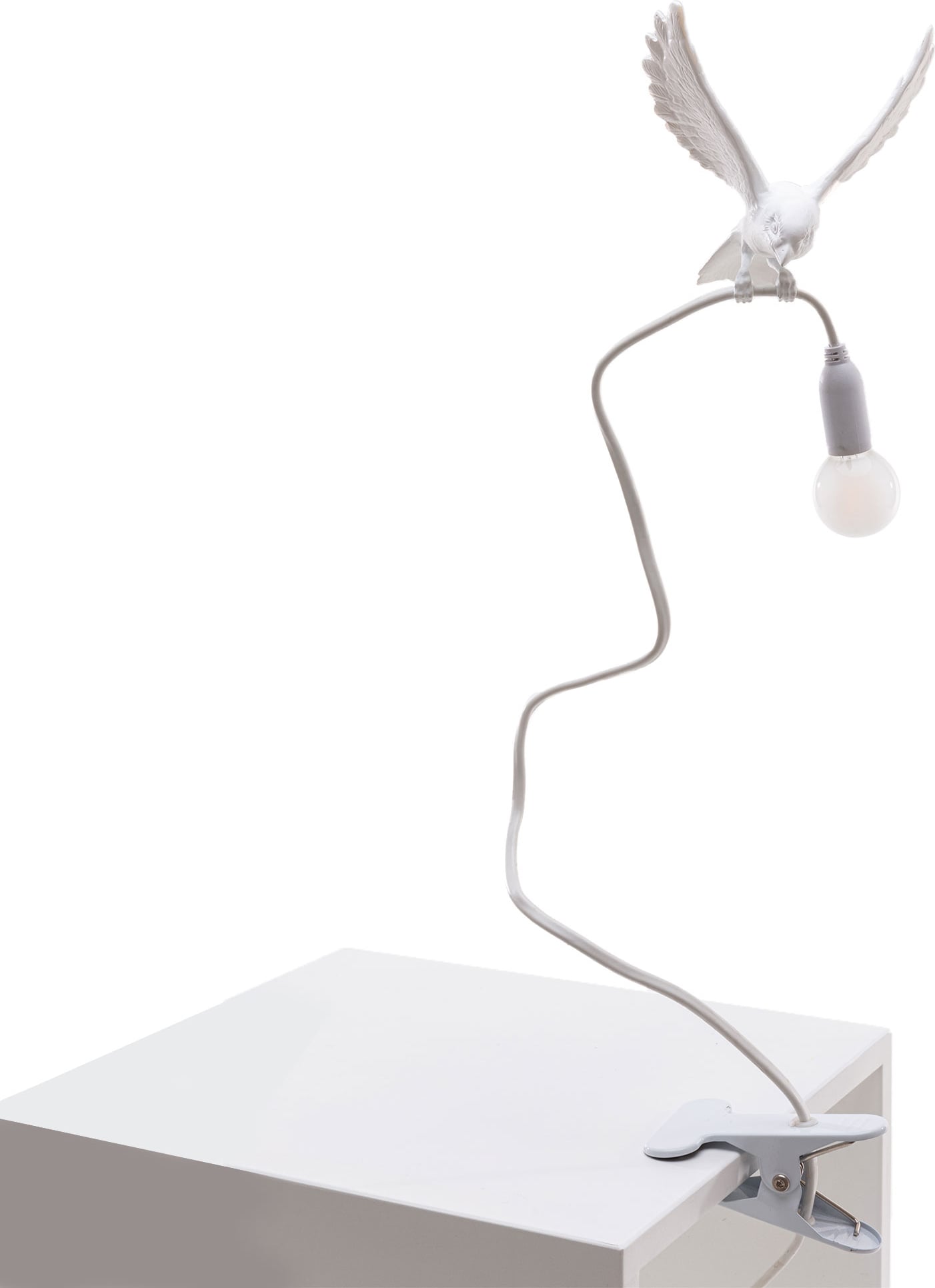 Lampa biurkowa Sparrow Landing z klipsem
