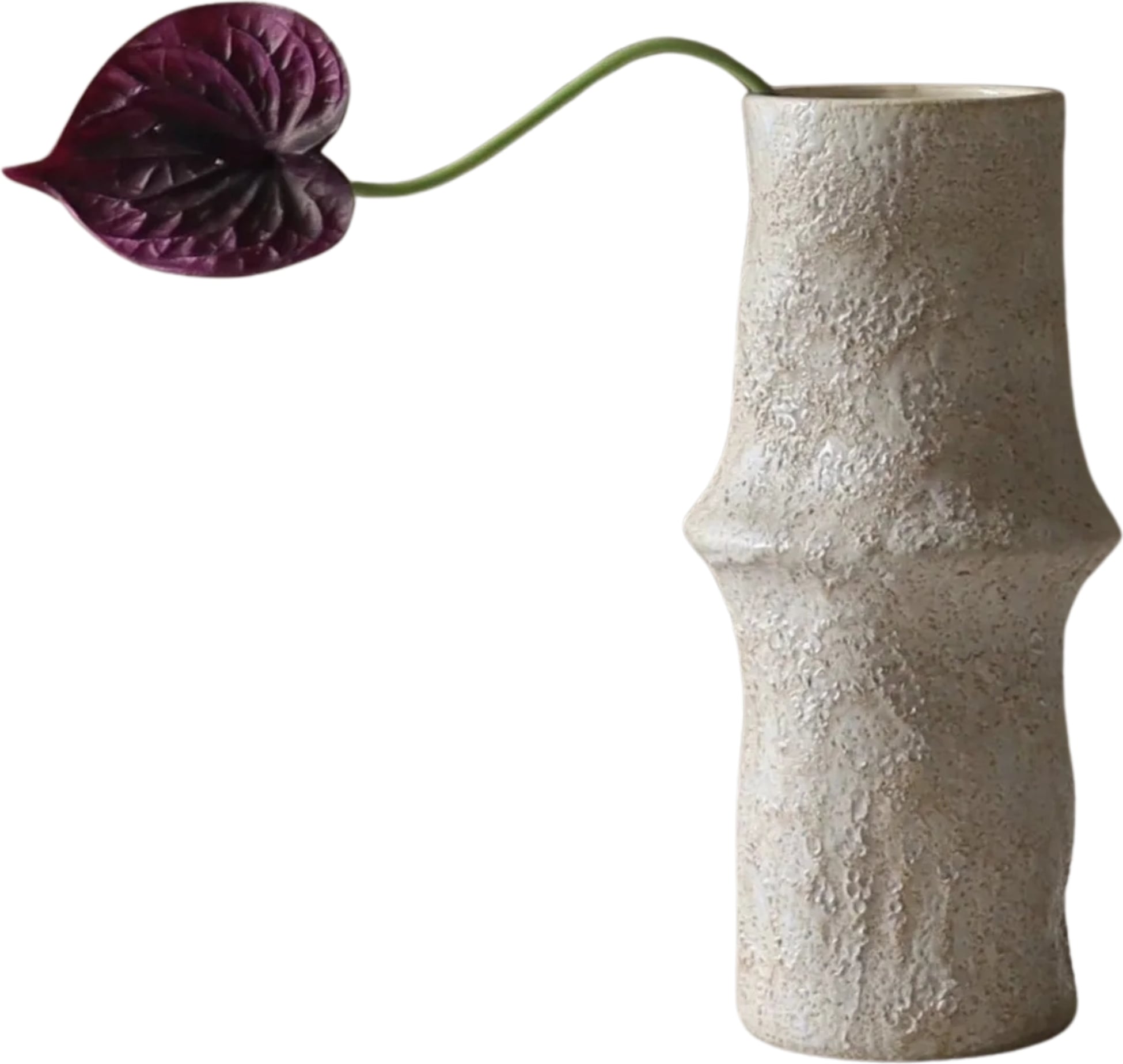 Kwiat sztuczny Botane anturium 60 cm fioletowe