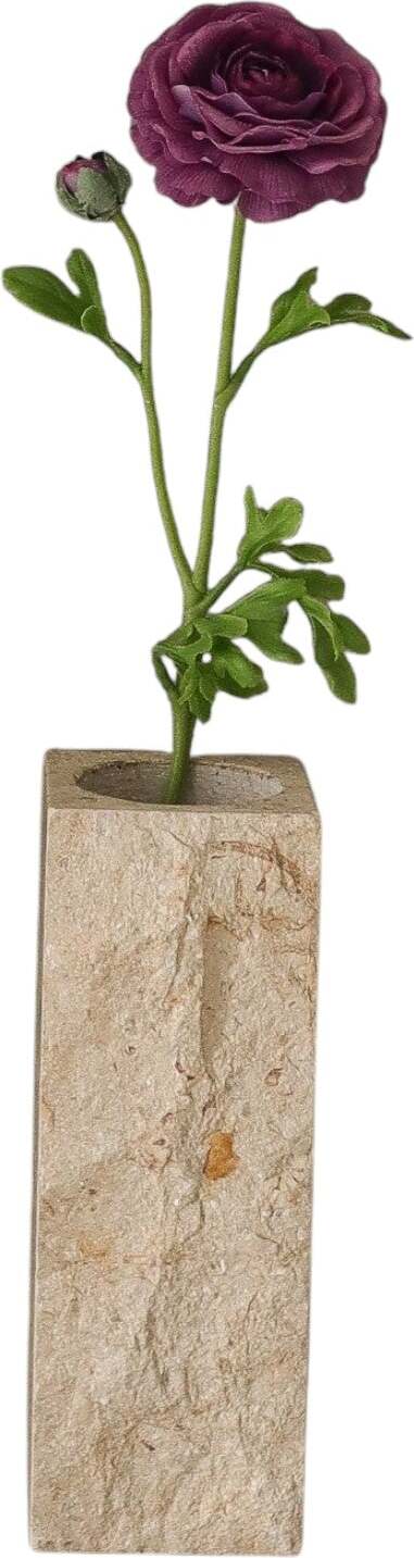 Kwiat sztuczny Botane jaskier 55 cm fioletowy