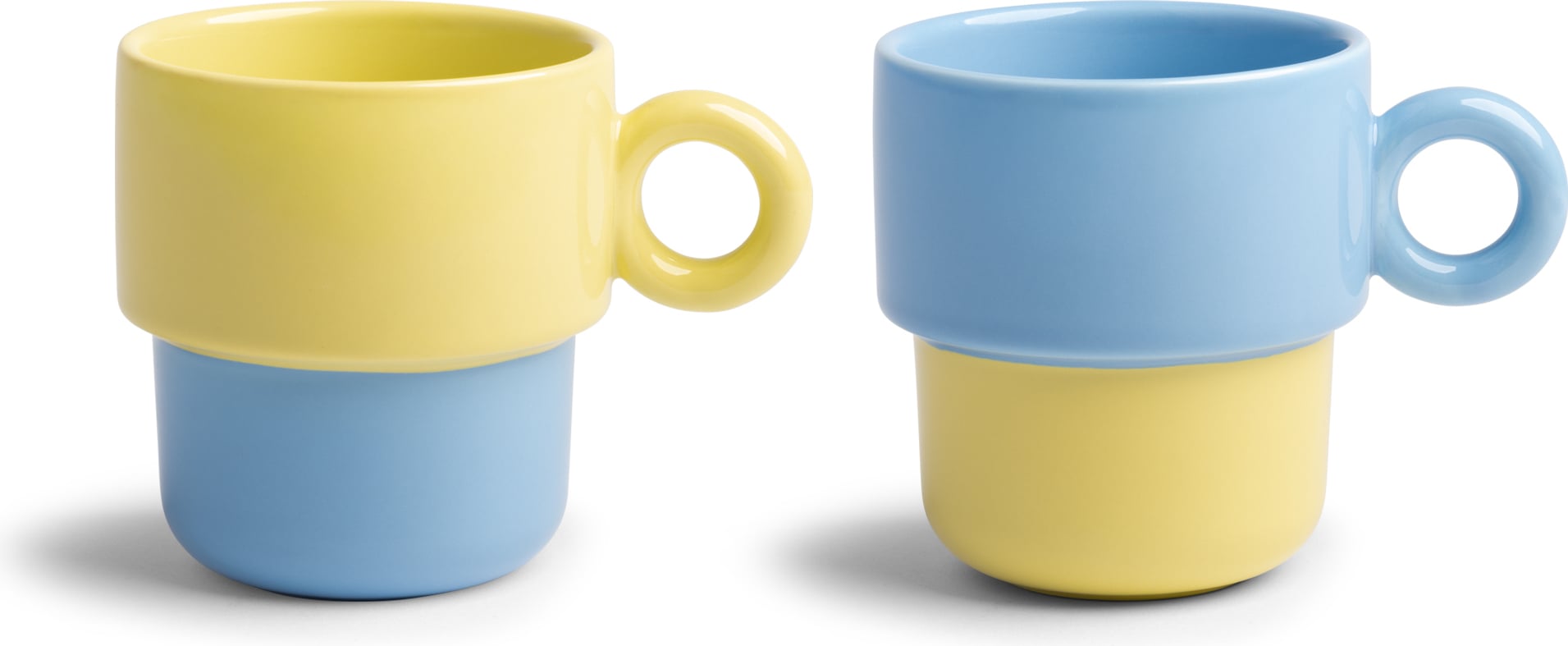 Kubki Chiquito L 200 ml niebieskie 2 szt.