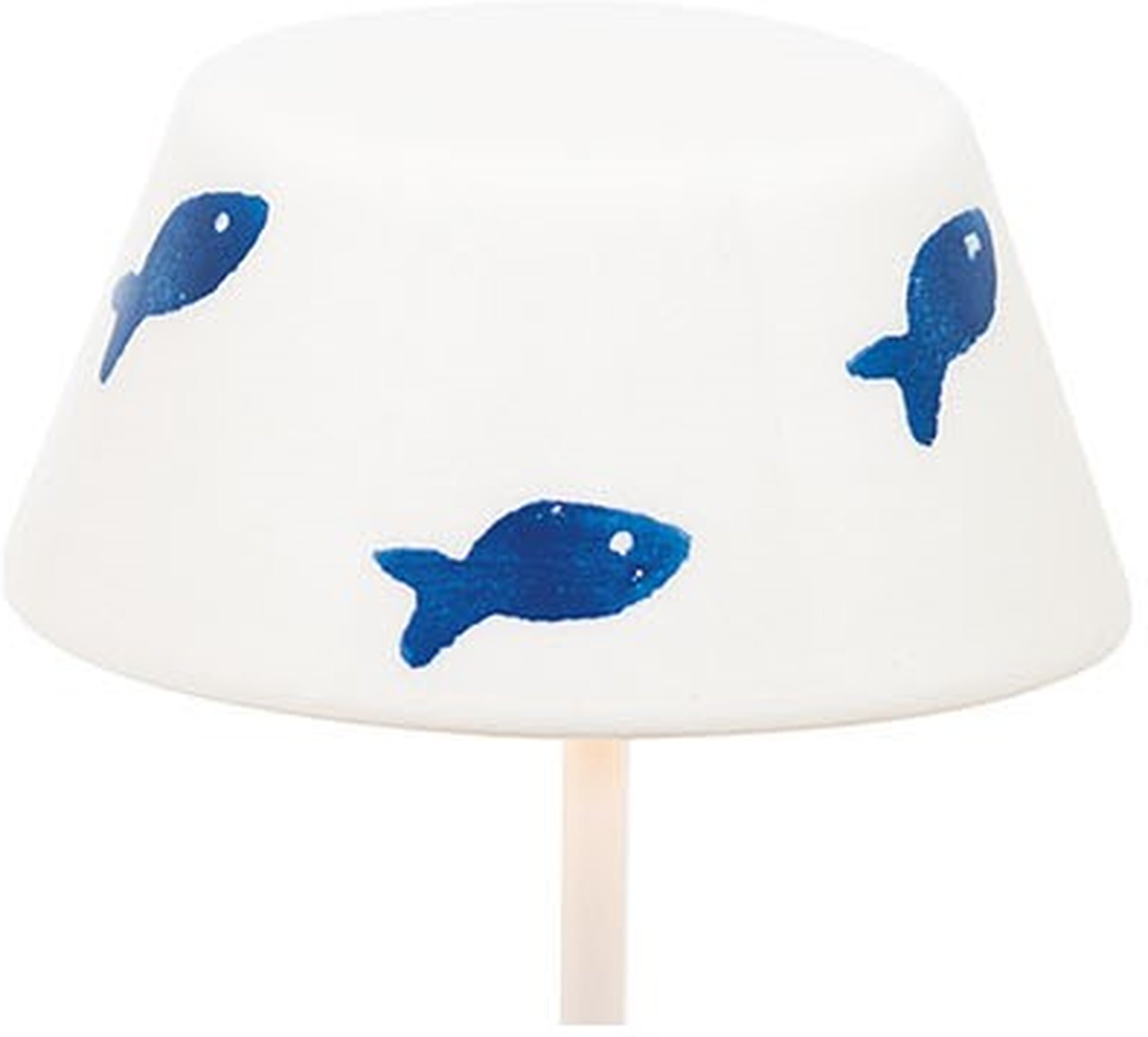 Abażur do lampy Swap Mini w rybki niebiesko-biały