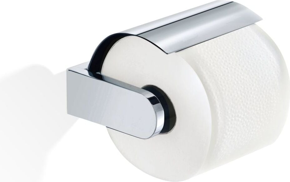 Wieszak na papier toaletowy z klapką Decor Walther chrom z klapką