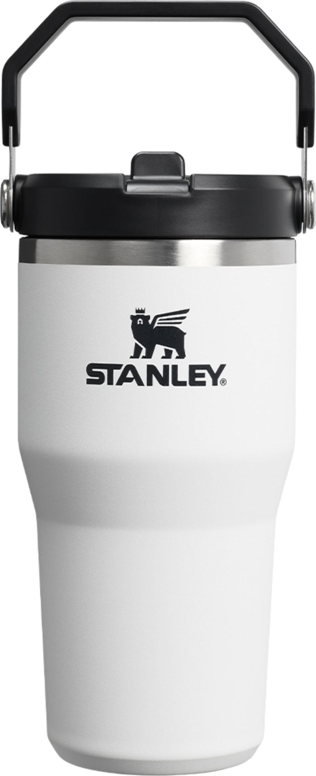 Kubek termiczny z uchwytem i słomką IceFlow Chalk 590 ml