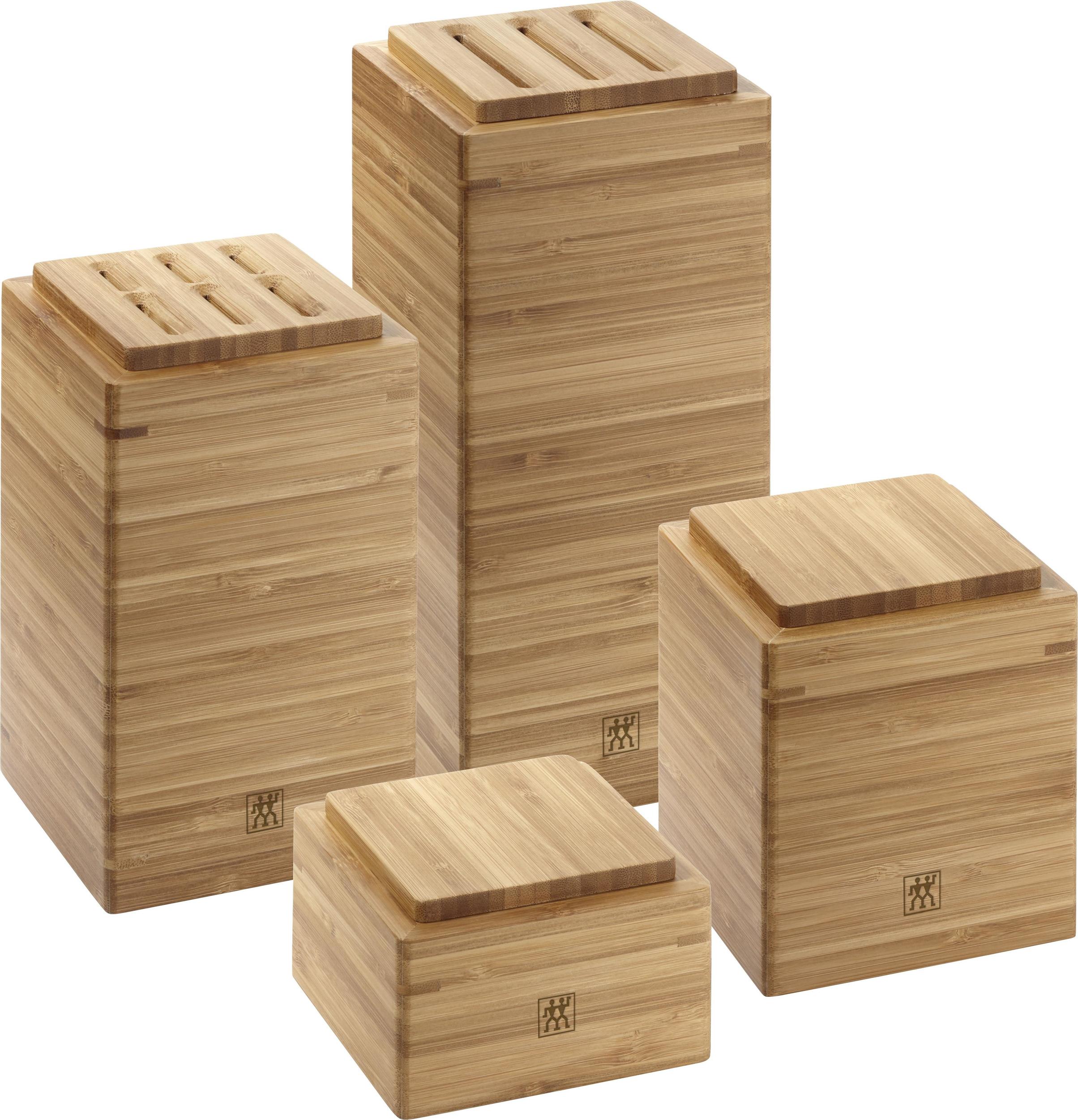 Pojemniki do przechowywania Zwilling Storage bambusowe 4 szt.
