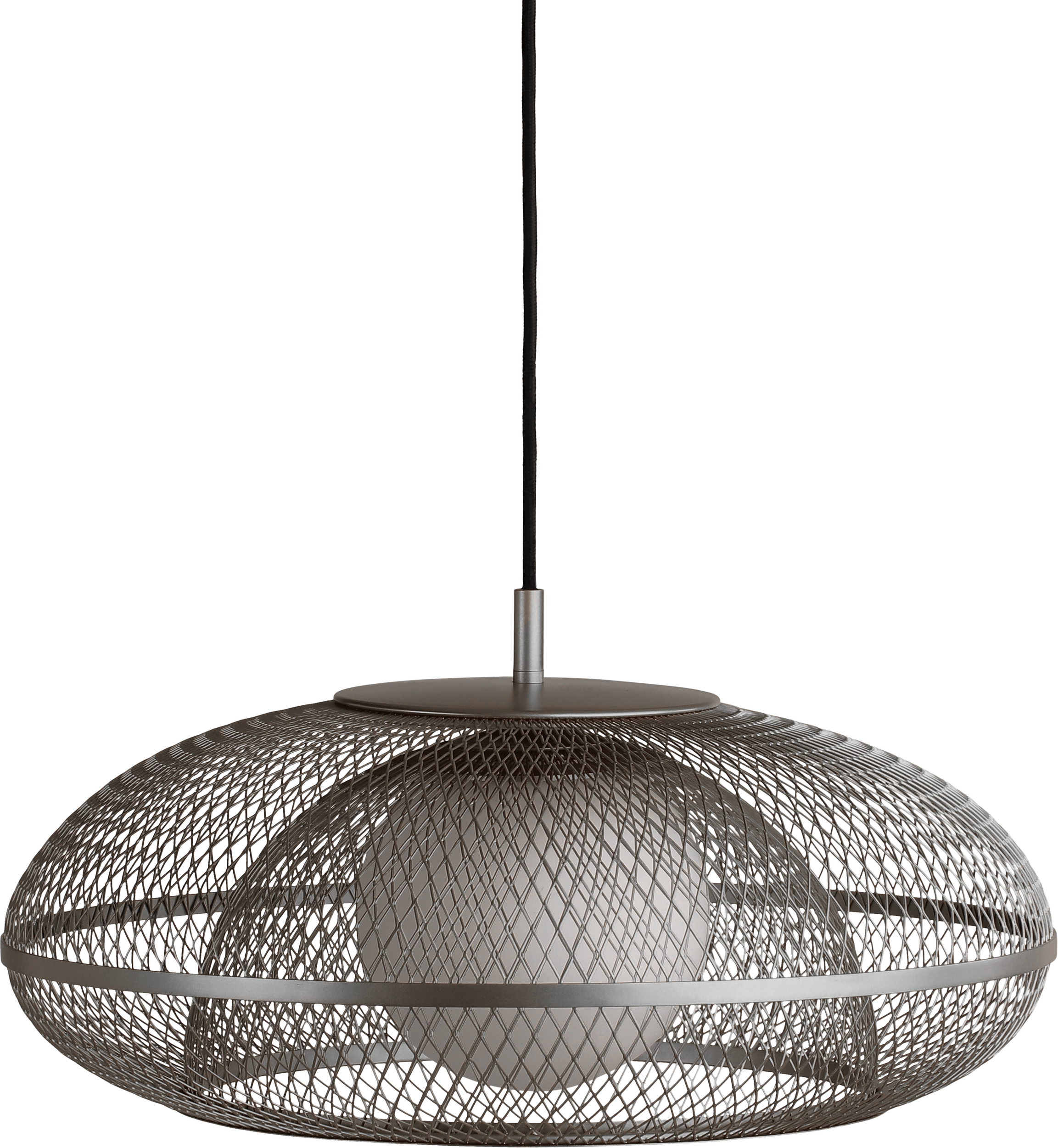 Lampa wisząca Faraday 45 cm stalowa