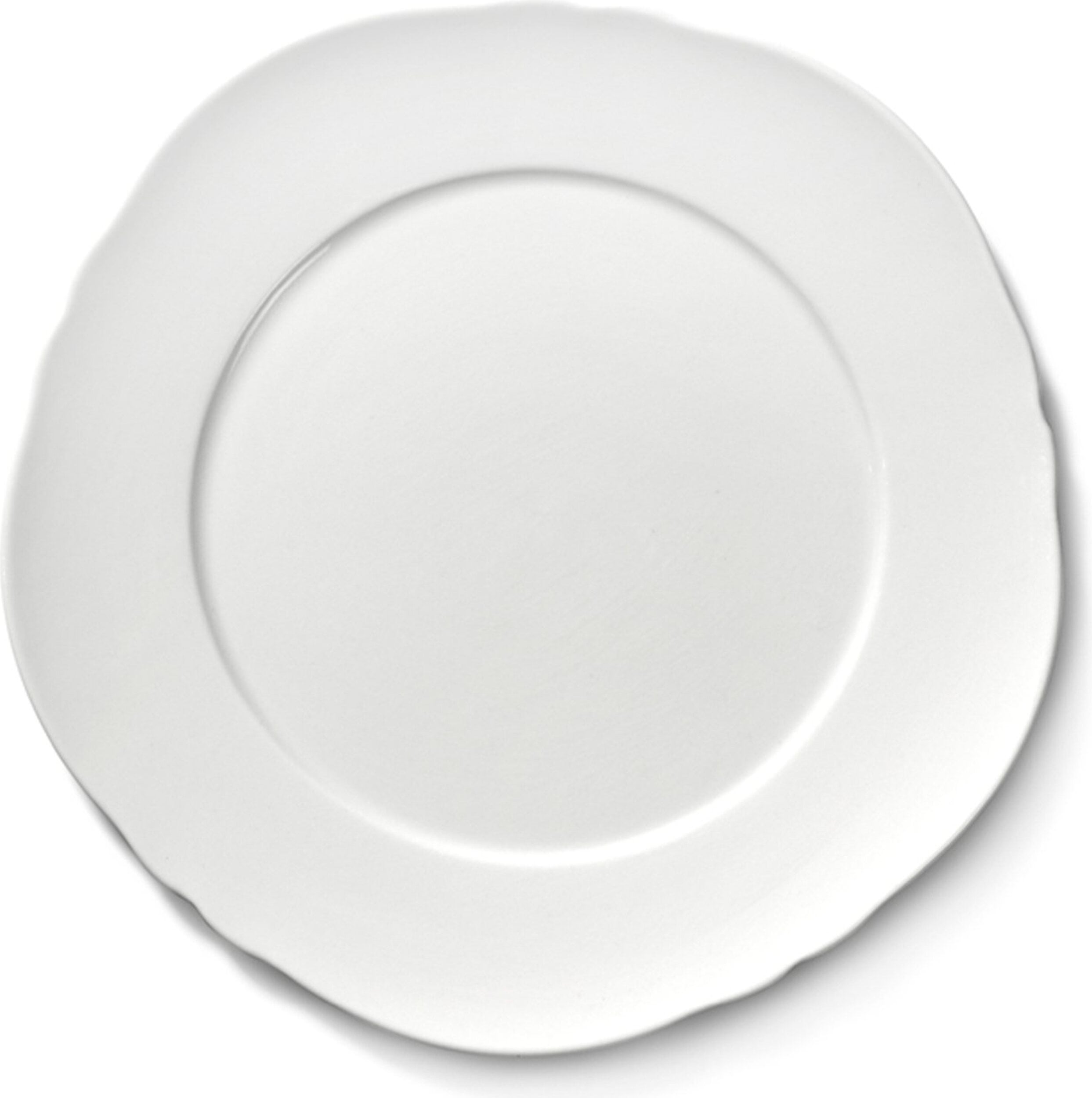 Talerze deserowe Silhouette 17 cm białe 4 szt.
