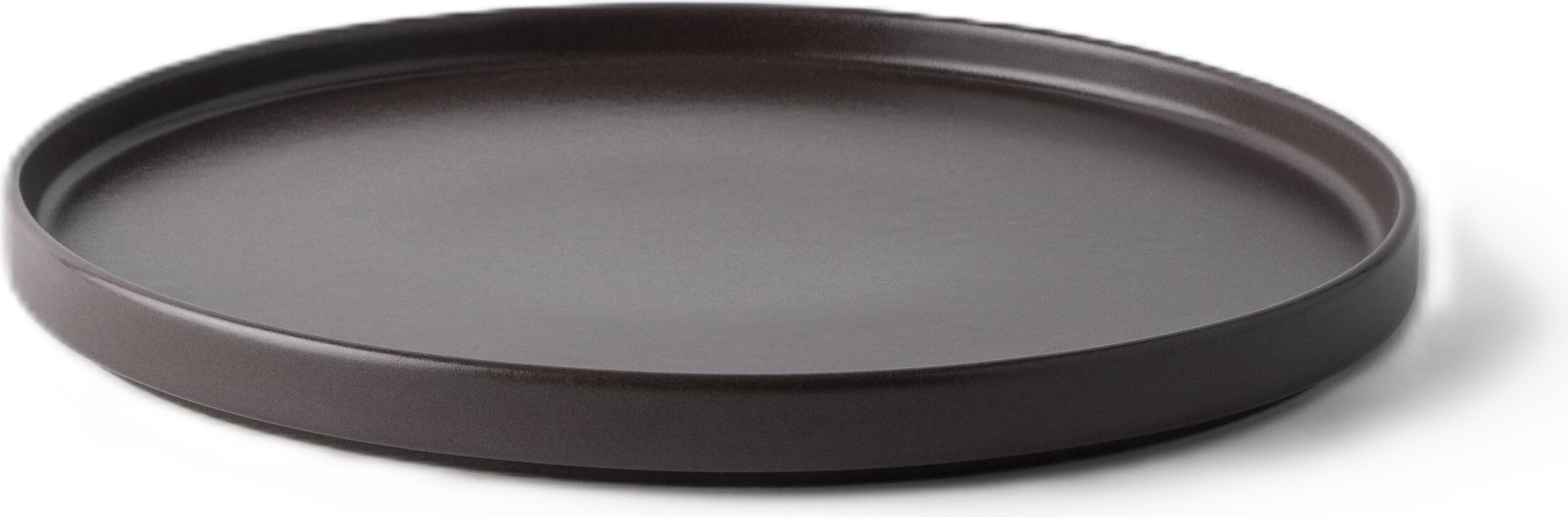 Talerz płaski Lunch Layers 23 cm brązowy