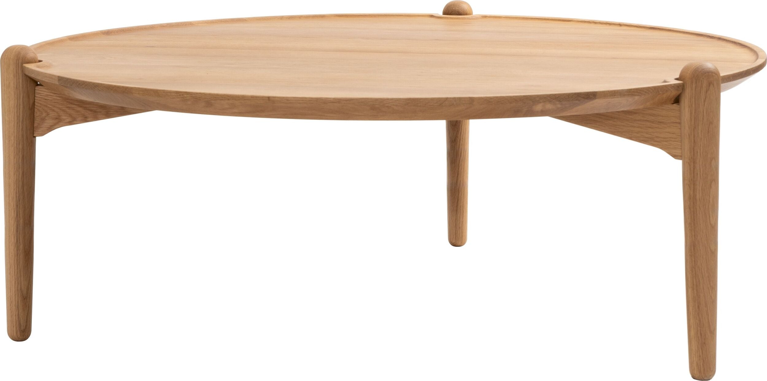 Stolik kawowy Aria wysoki 90 cm jasny dąb